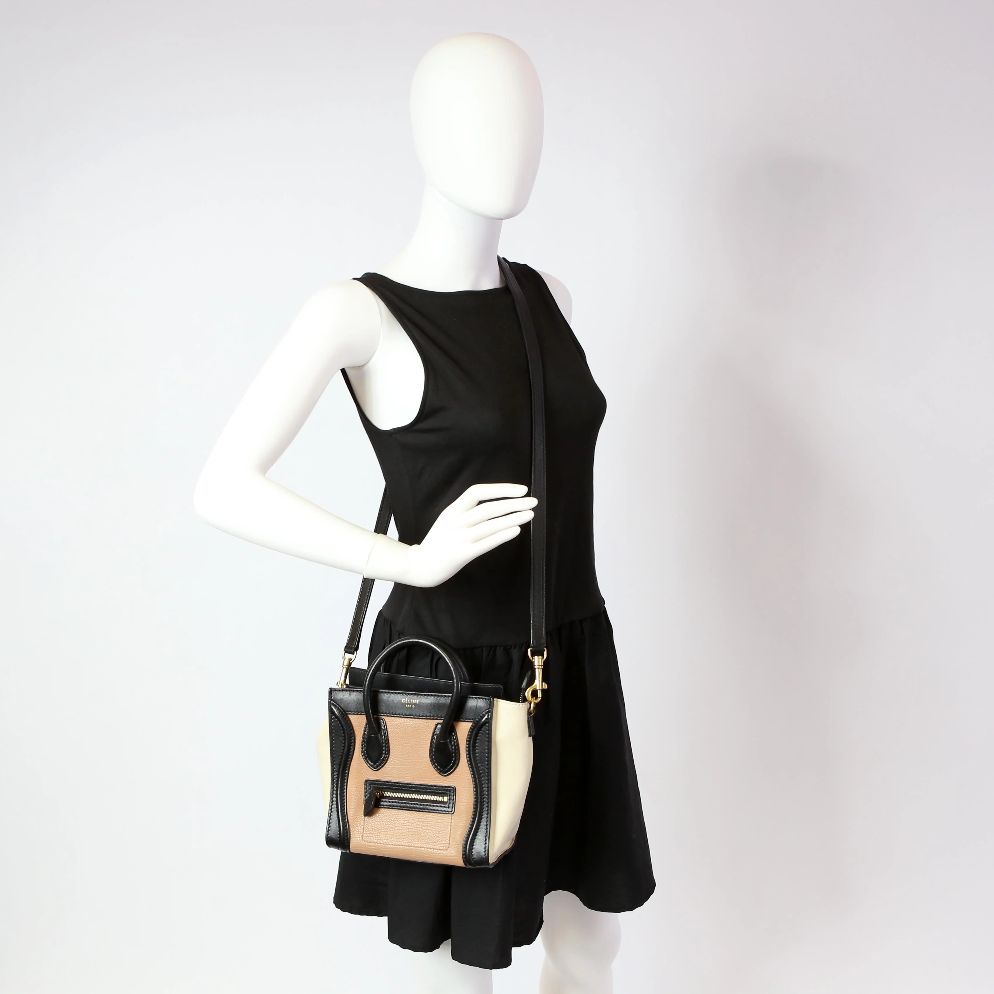 Luggage Nano Tan/Black - Image 15