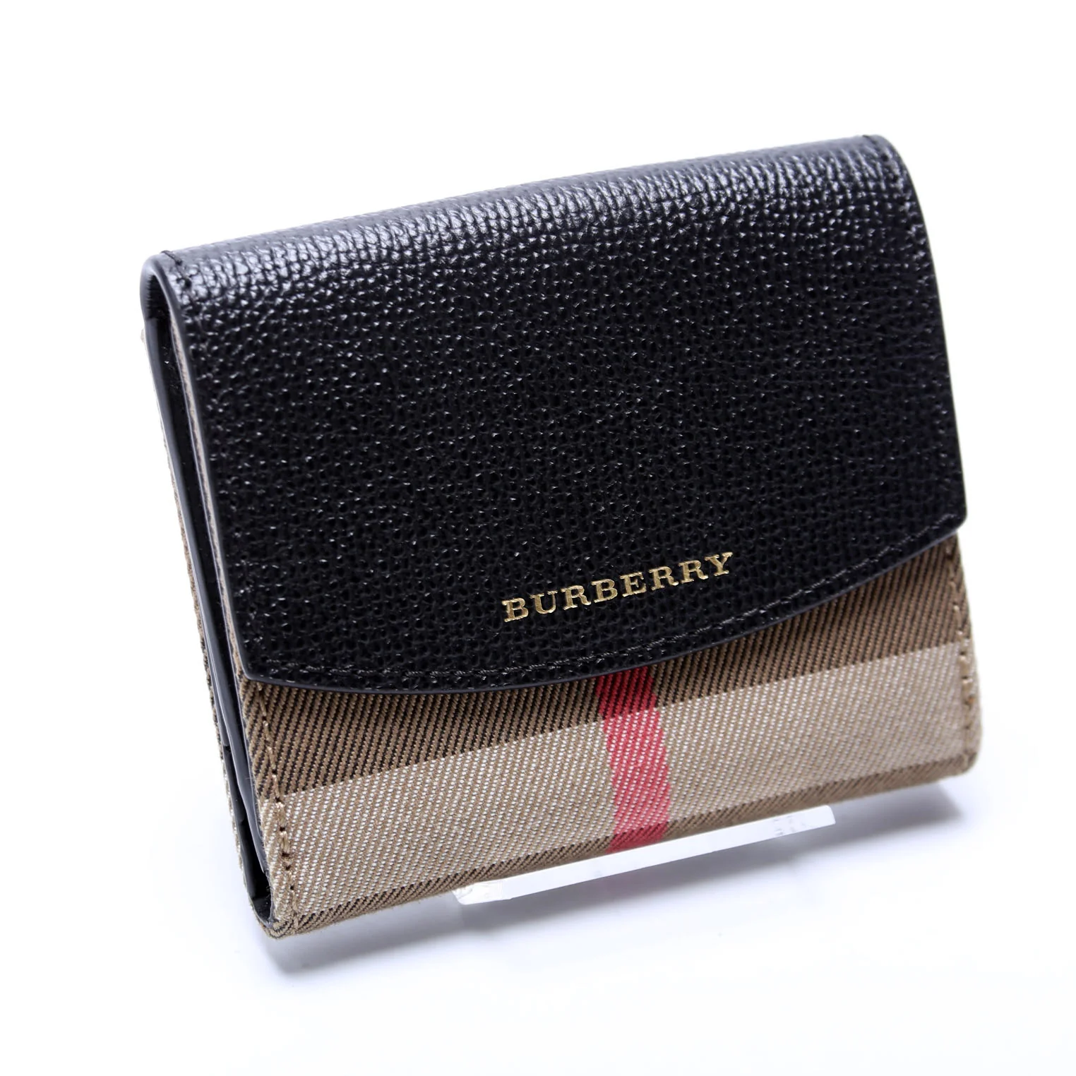 Luna Compact French Wallet Black - Image 2