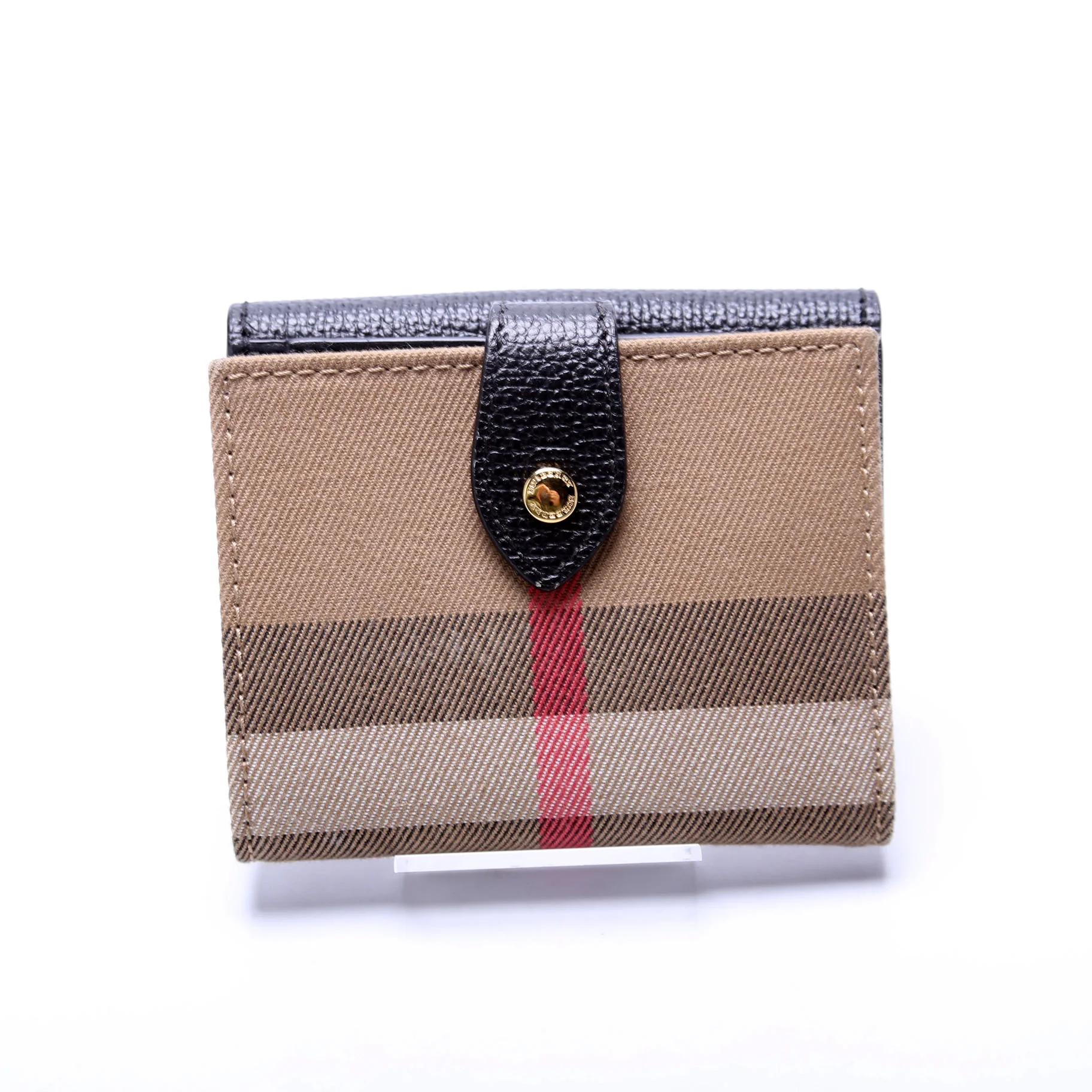 Luna Compact French Wallet Black - Image 3