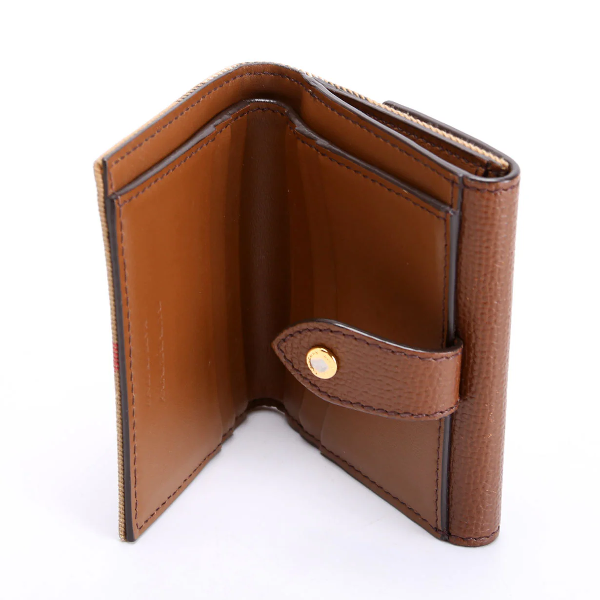 Luna Compact French Wallet Brown - Image 6