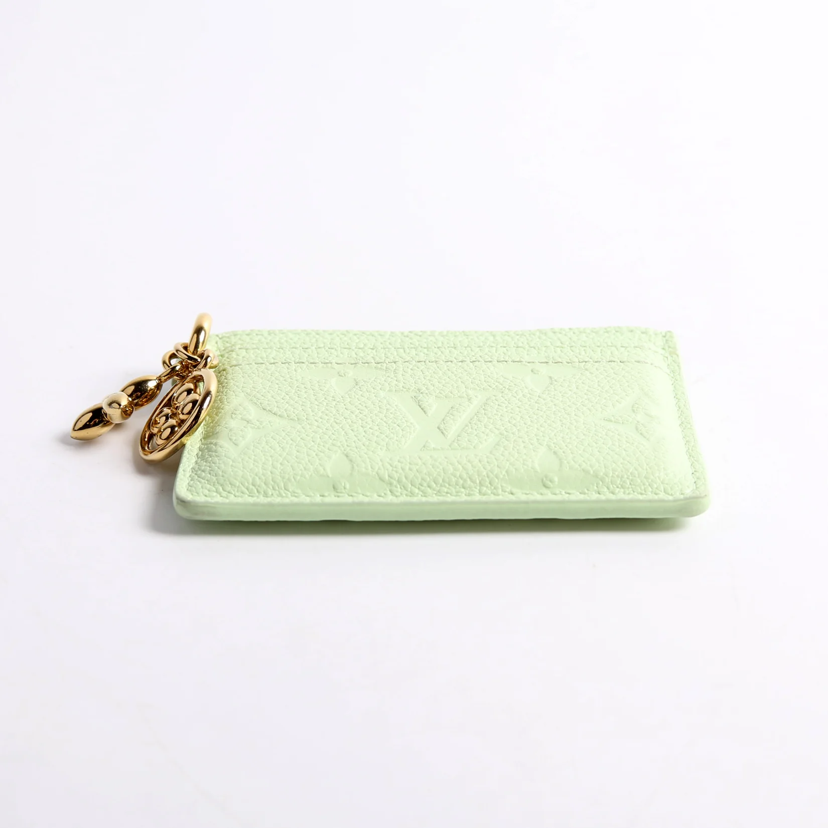 LV Charms Card Holder Emperiente Green - Image 5