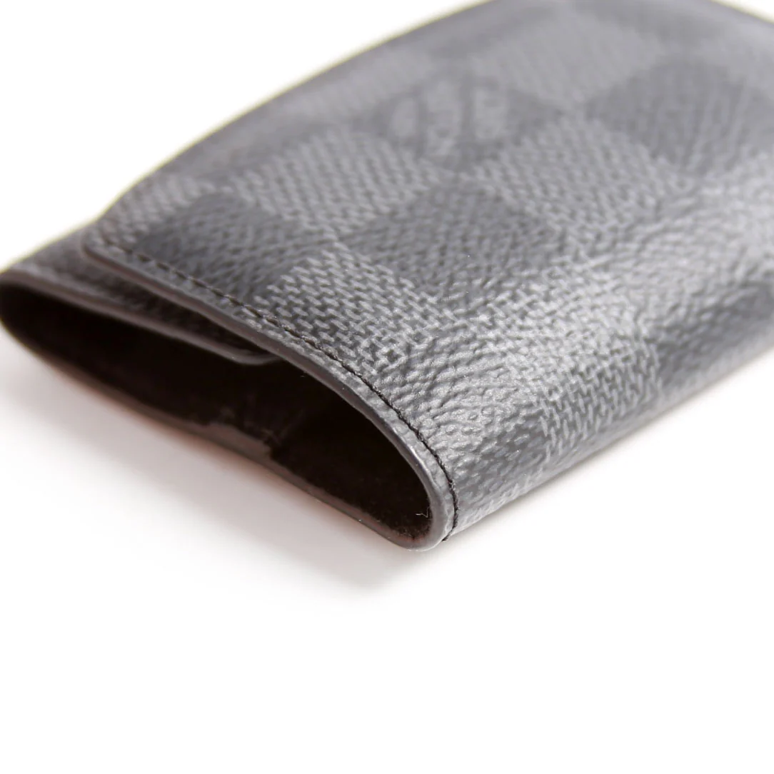 LV Cufflinks With Case Damier Graphite - Image 12
