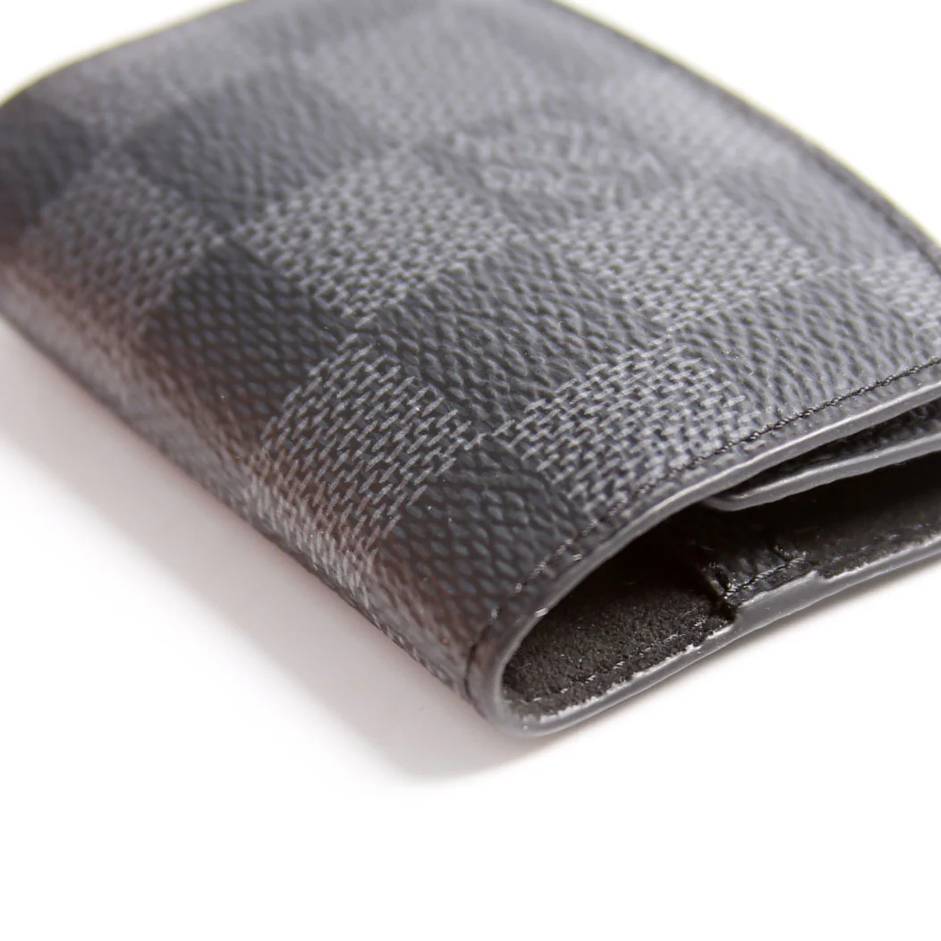 LV Cufflinks With Case Damier Graphite - Image 13