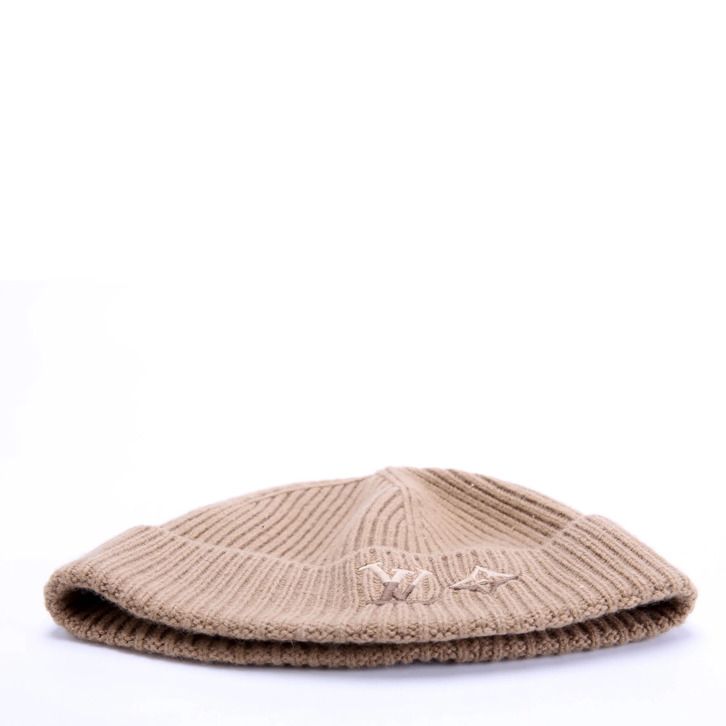 LV Dual Beanie Cashmere Tan - Image 4