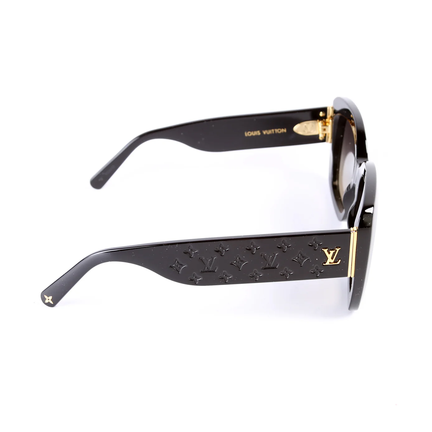 LV Empreinte Square Acetate Sunglasses Black - Image 3