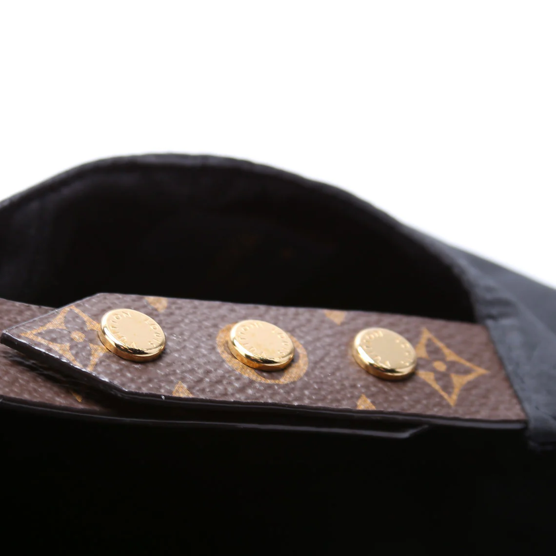 LV Get Ready Cap Nylon/Monogram Hat Size Medium Brown/Black - Image 5