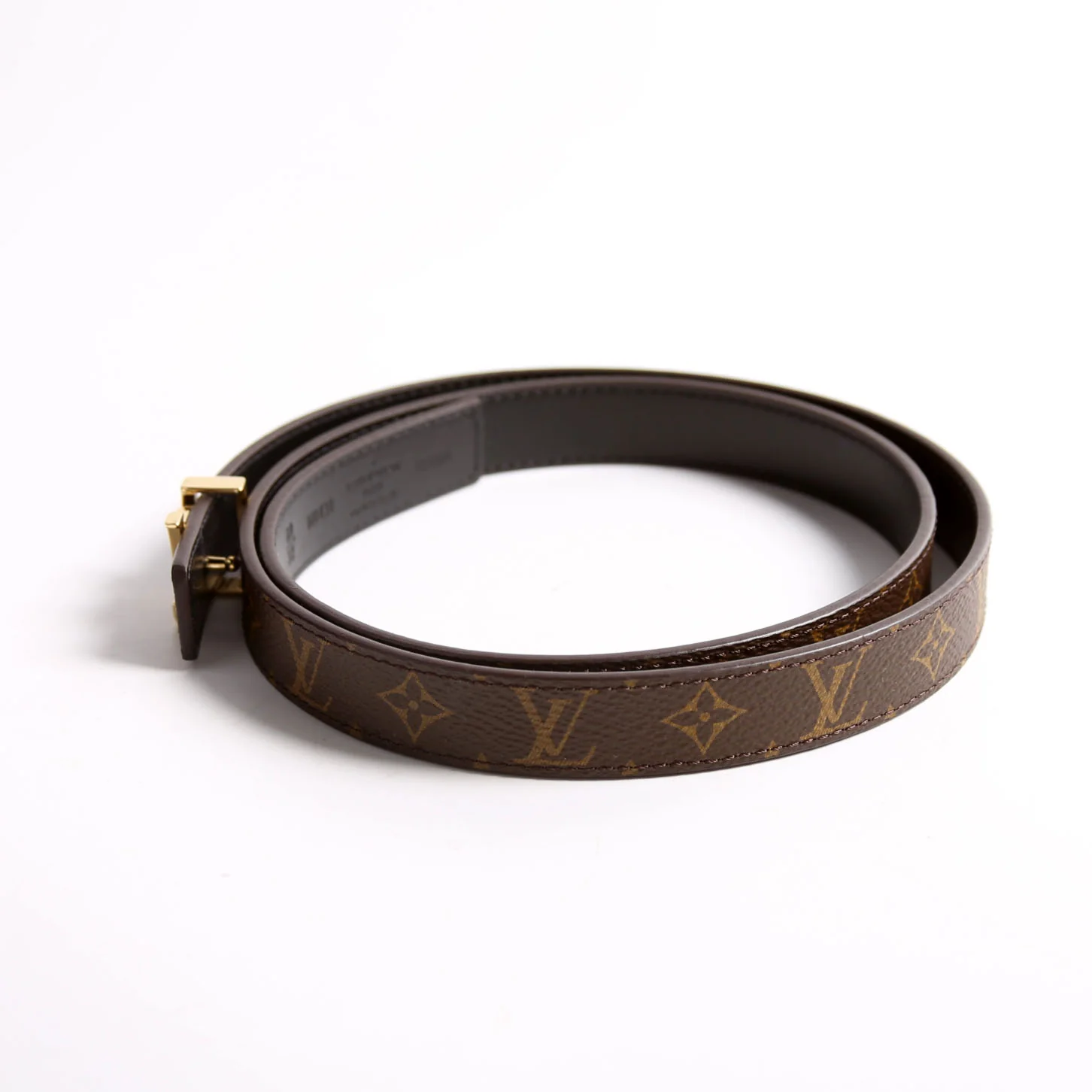 LV Iconic 20MM Reverse Monogram/Leather Size 80/32 - Image 2