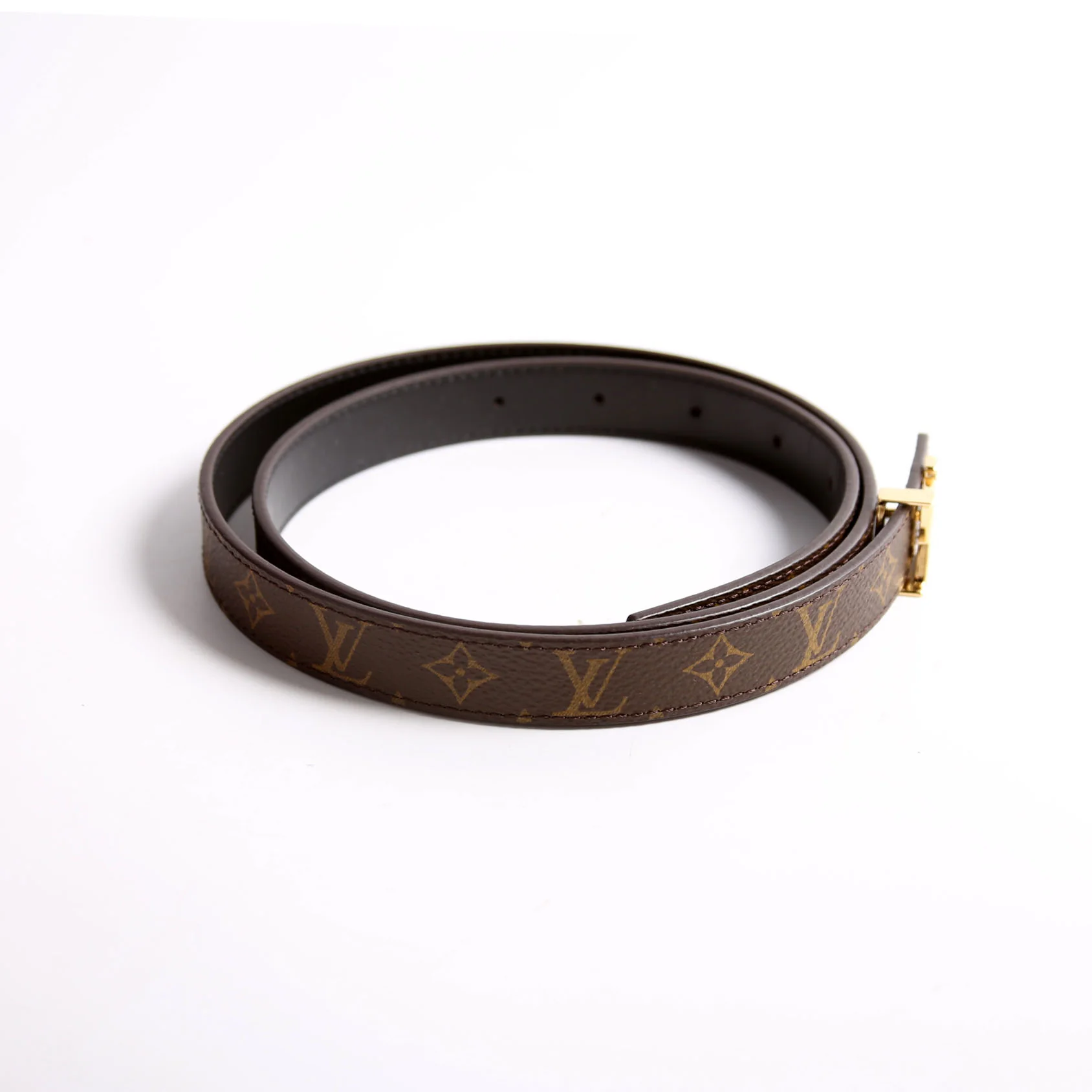 LV Iconic 20MM Reverse Monogram/Leather Size 80/32 - Image 4