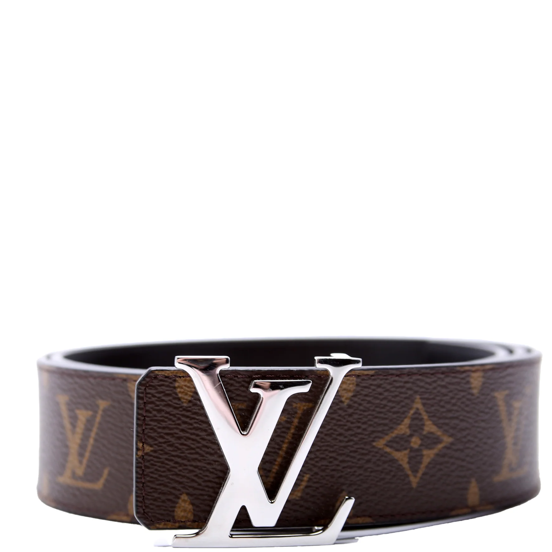 LV Initiales 30MM Reversible Leather/Monogram Size 80/30