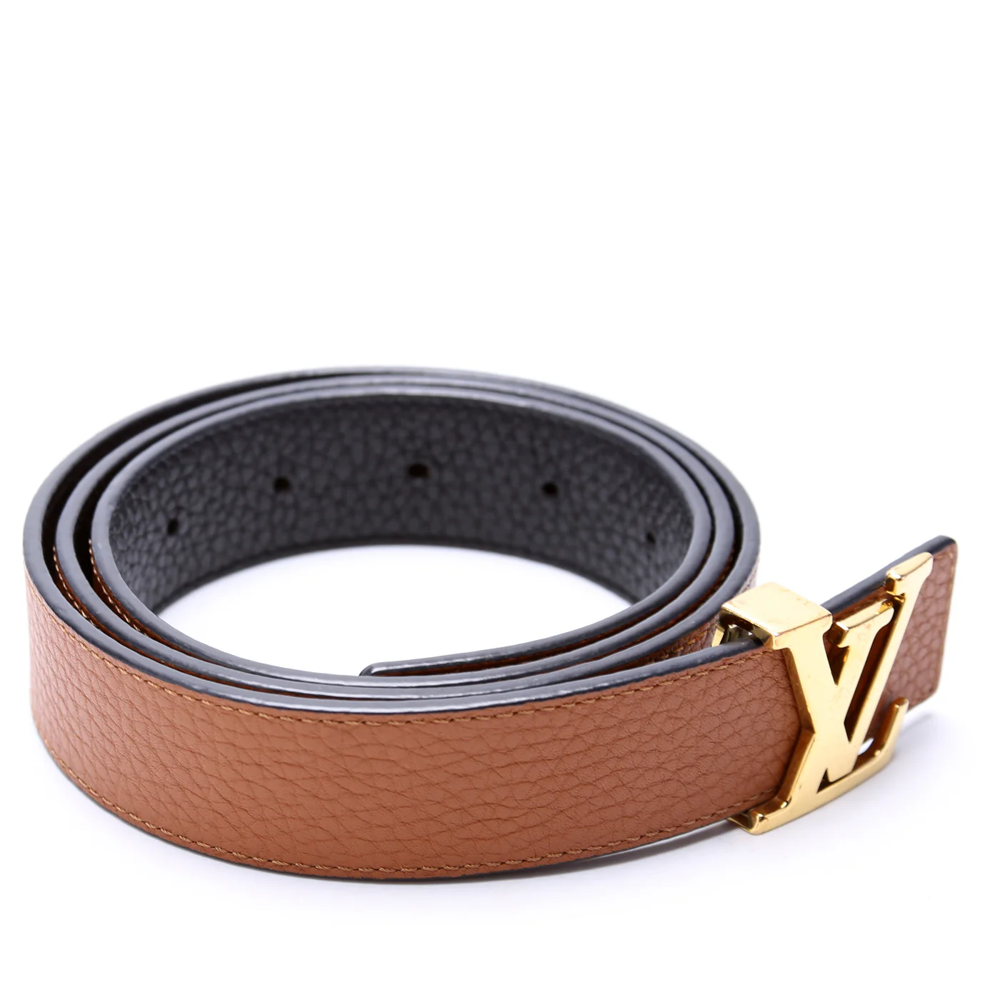 LV Initiales 30MM Taurillon Reversible Belt Size 90/36 - Image 2