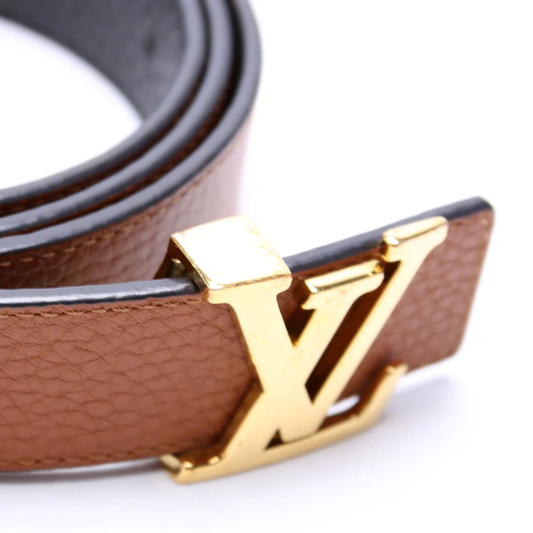 LV Initiales 30MM Taurillon Reversible Belt Size 90/36 - Image 3