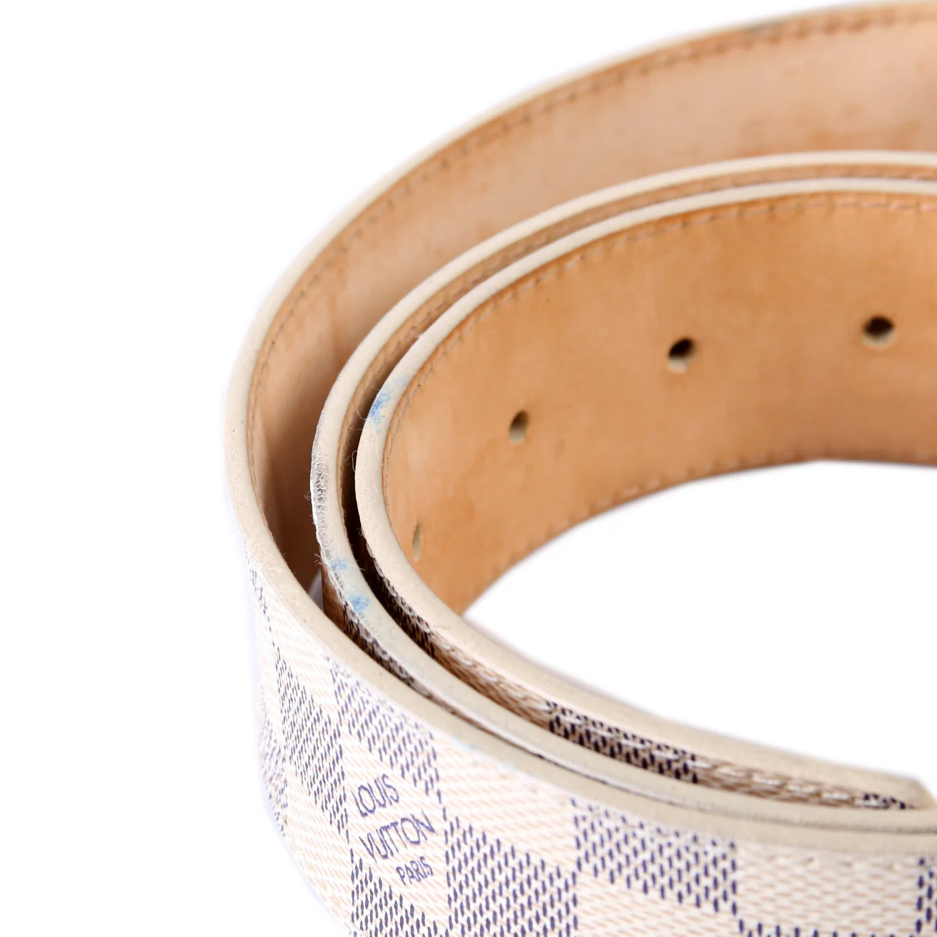 LV Initiales 40MM Azure Belt Size 85/34 - Image 3