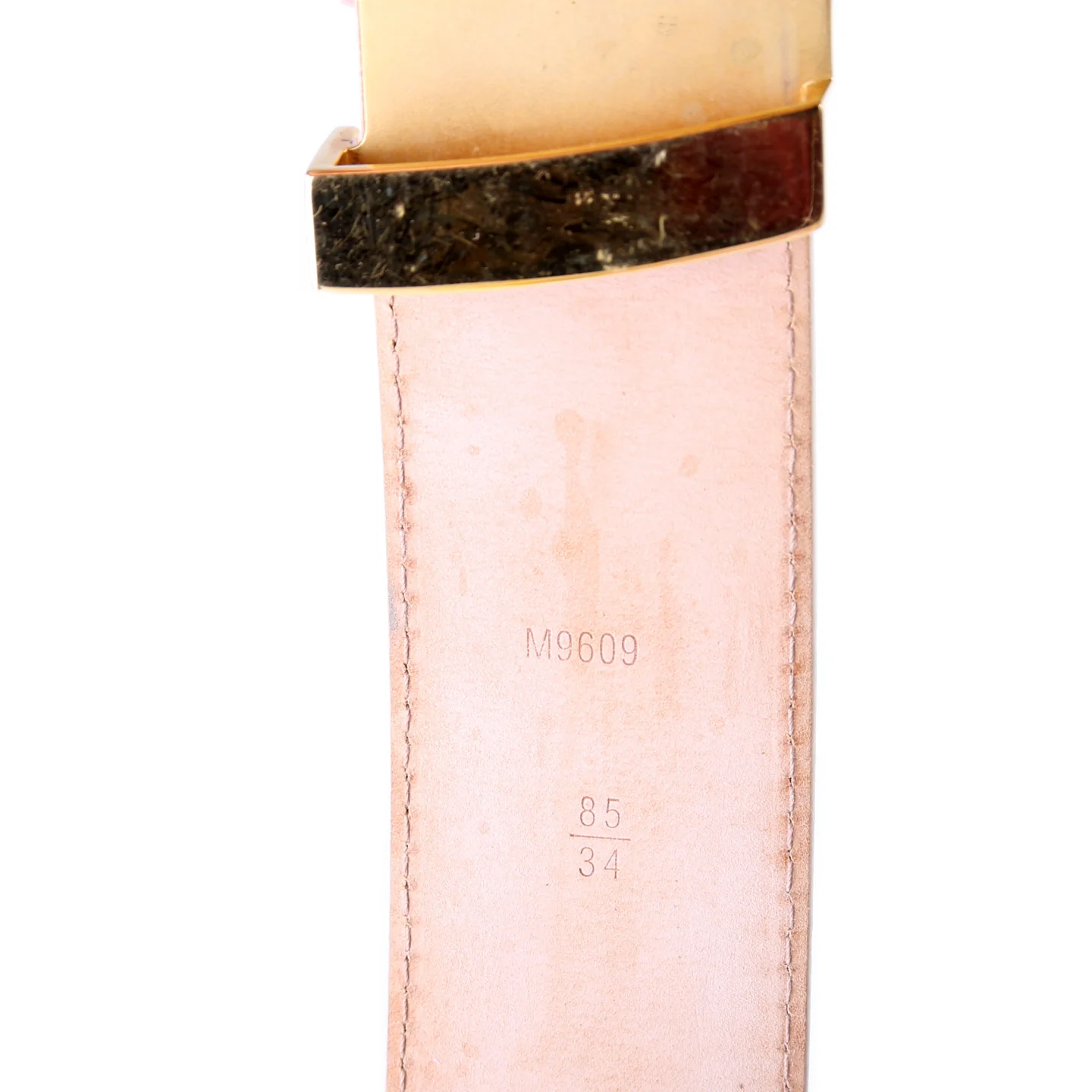 LV Initiales 40MM Azure Belt Size 85/34 - Image 4