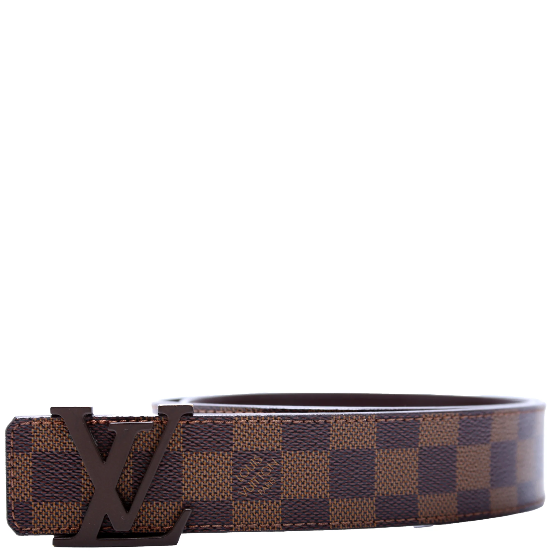 LV Initiales 40MM Damier Ebene Belt Size 85/34