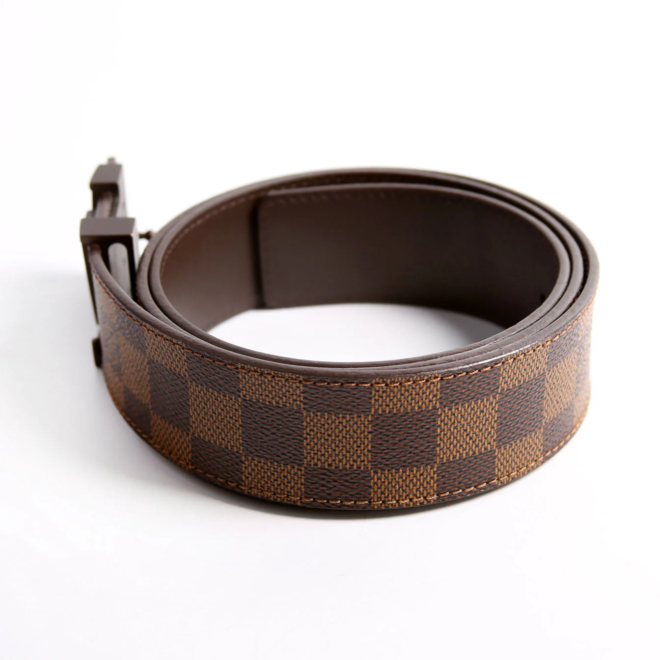 LV Initiales 40MM Damier Ebene Belt Size 95/38 - Image 2