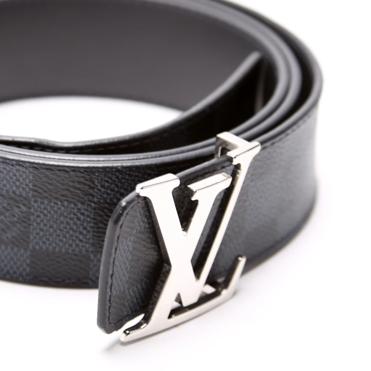LV Initiales 40MM Reverse Leather/Cobalt Size 110/44 - Image 2