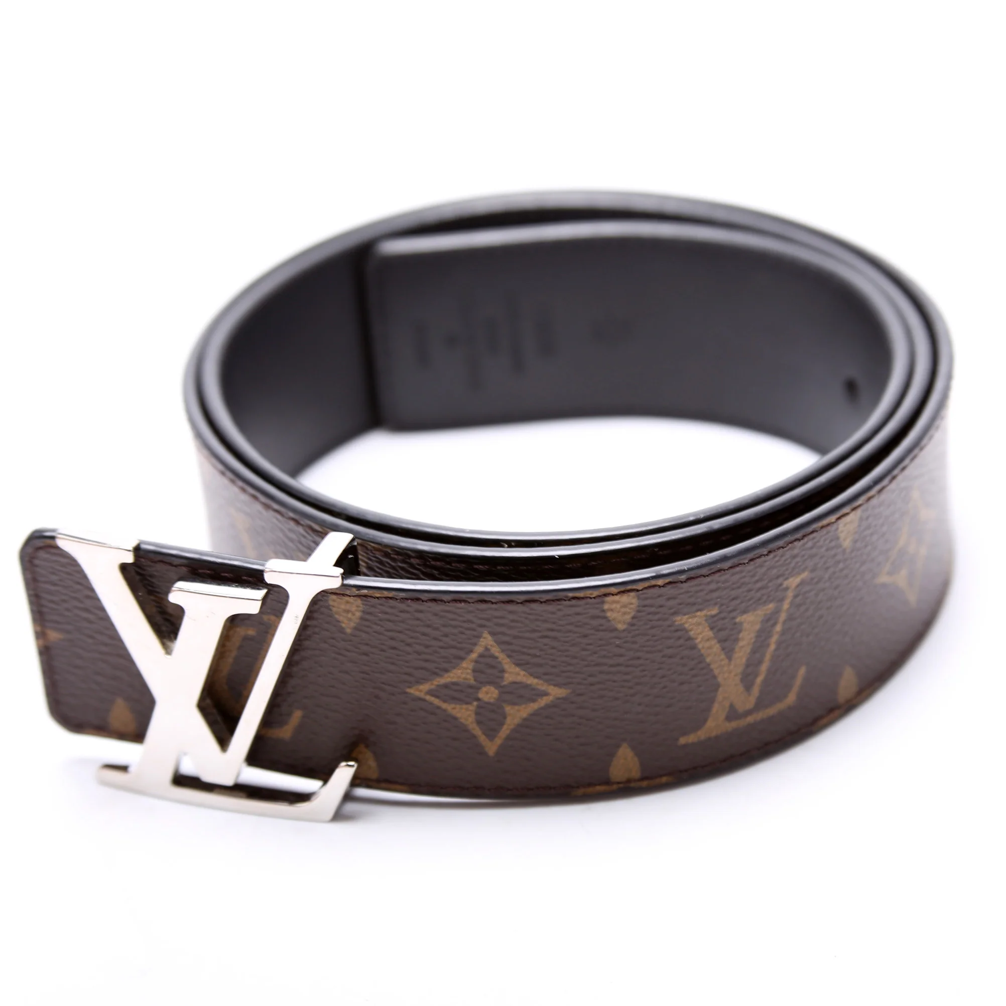 LV Initiales 40MM Reversible Leather/Monogram Belt Size 90/36 - Image 2