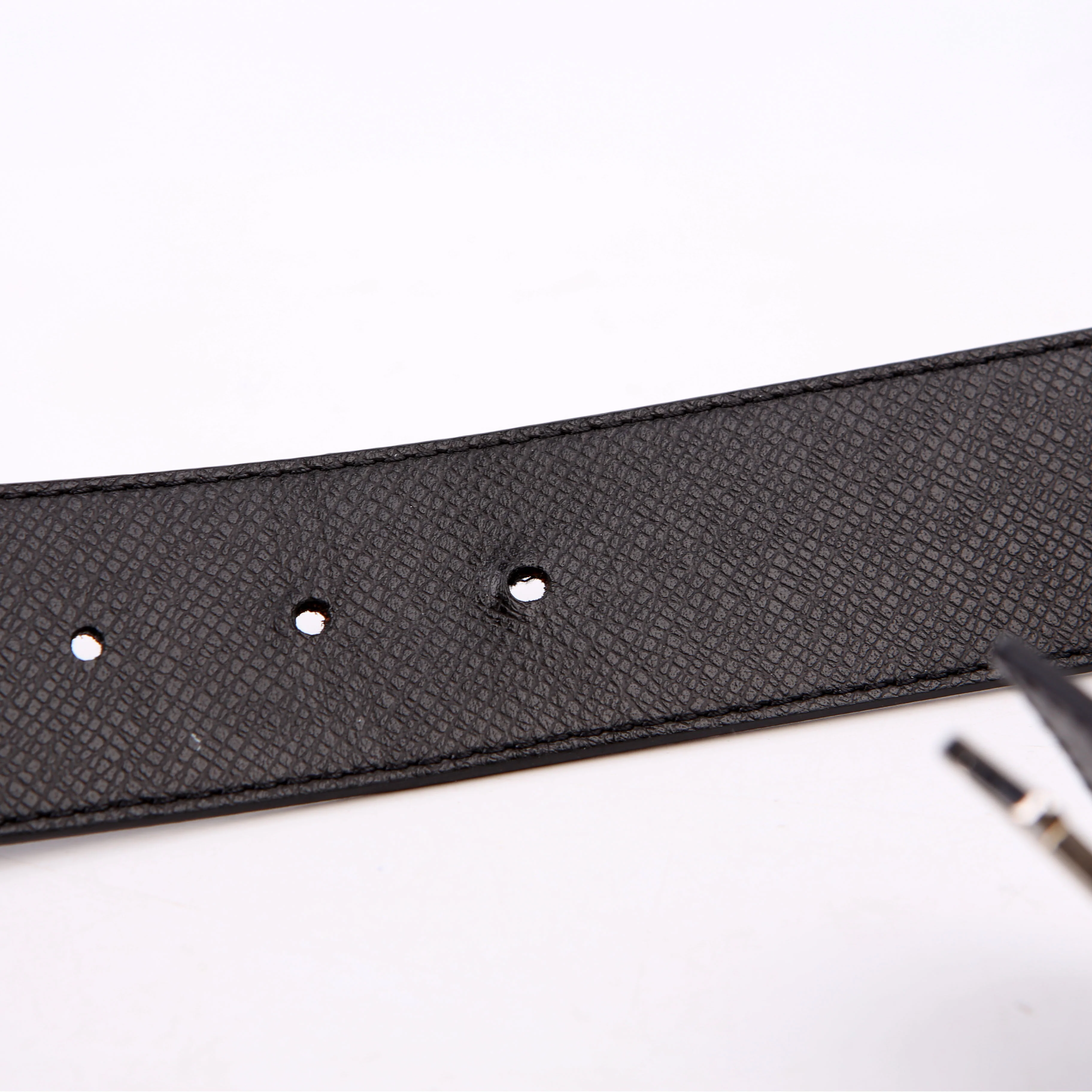 LV Initiales 40MM Reversible Leather/Monogram Eclipse Belt Size 85/34 - Image 6
