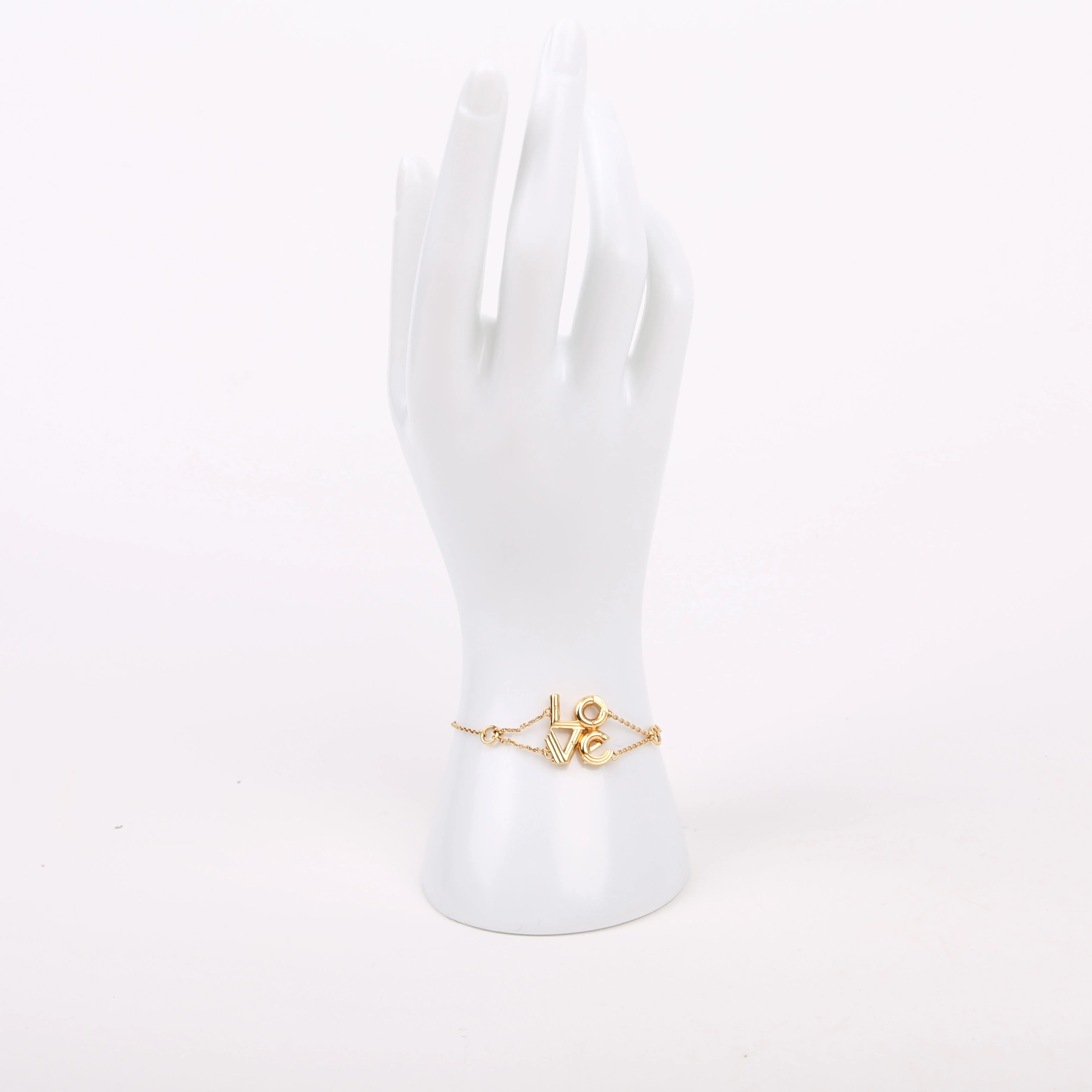 LV & Me Love Bracelet Gold - Image 4