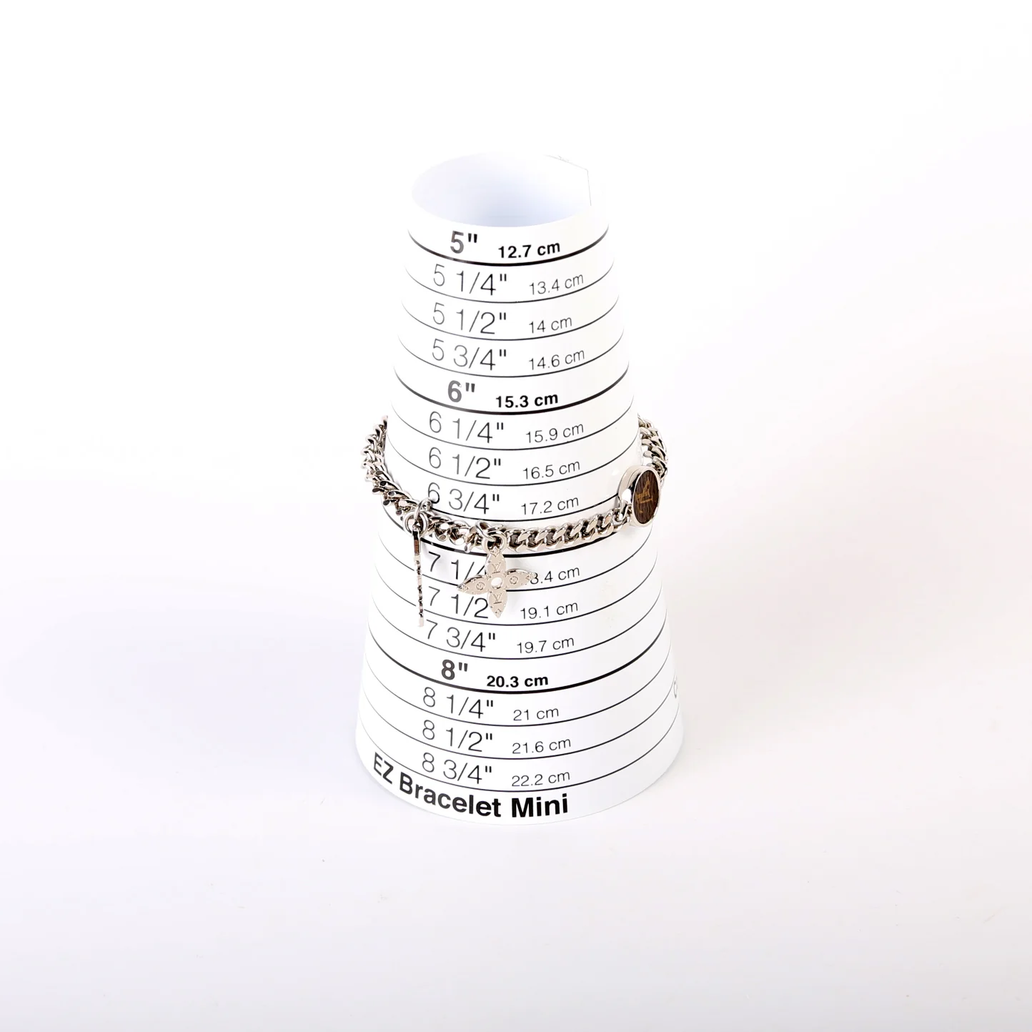 LV Monogram Padlock Chain Bracelet - Image 6