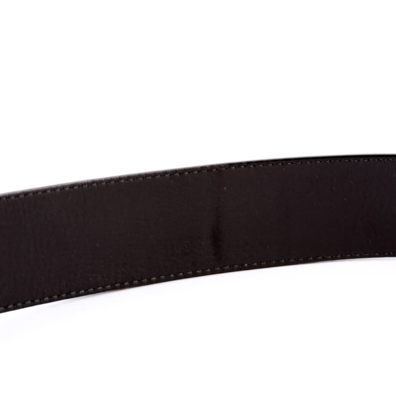 LV Optic 40MM Reversible Leather Belt Size 90/36 Black - Image 5
