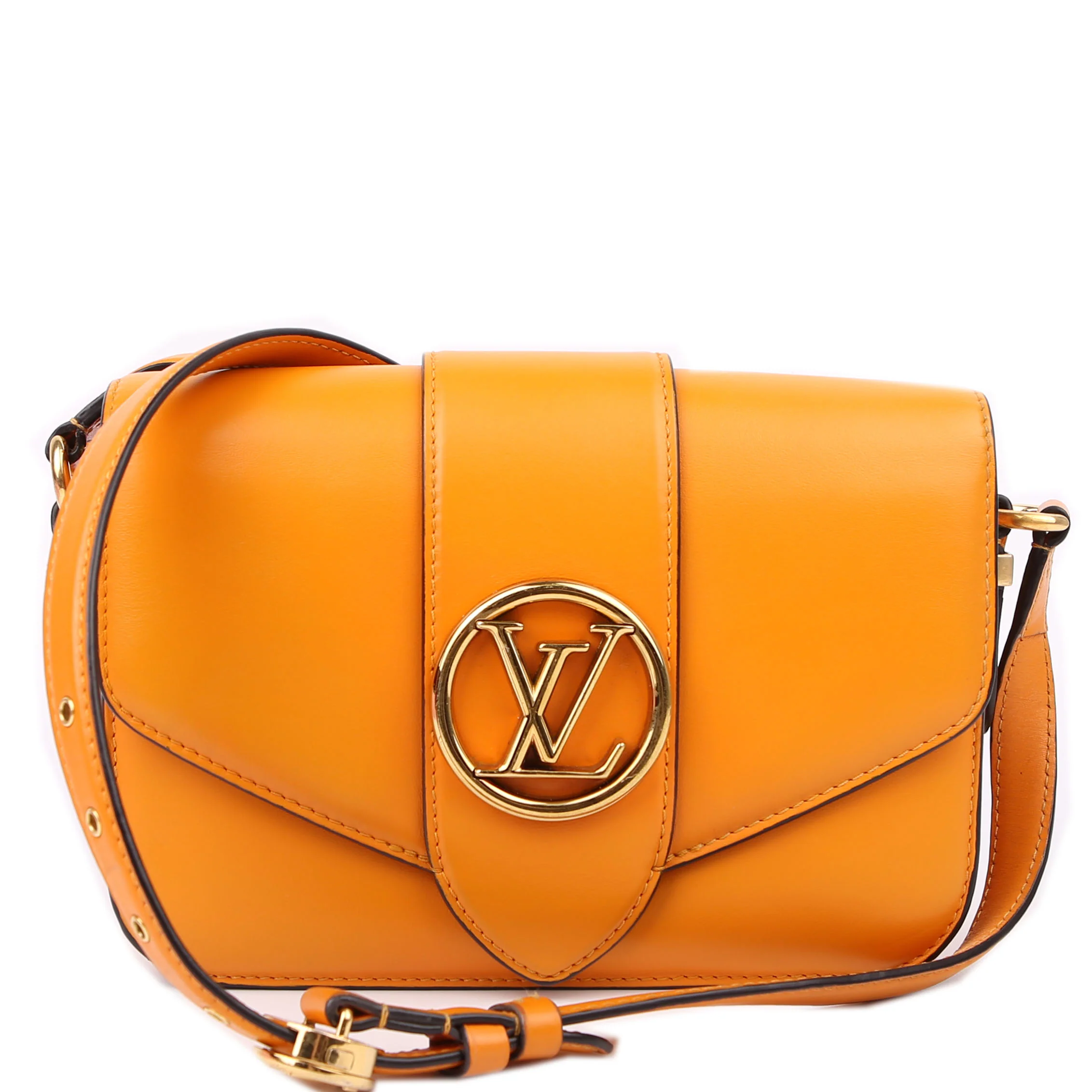 LV Pont 9 Smooth Calfskin Yellow/Orange