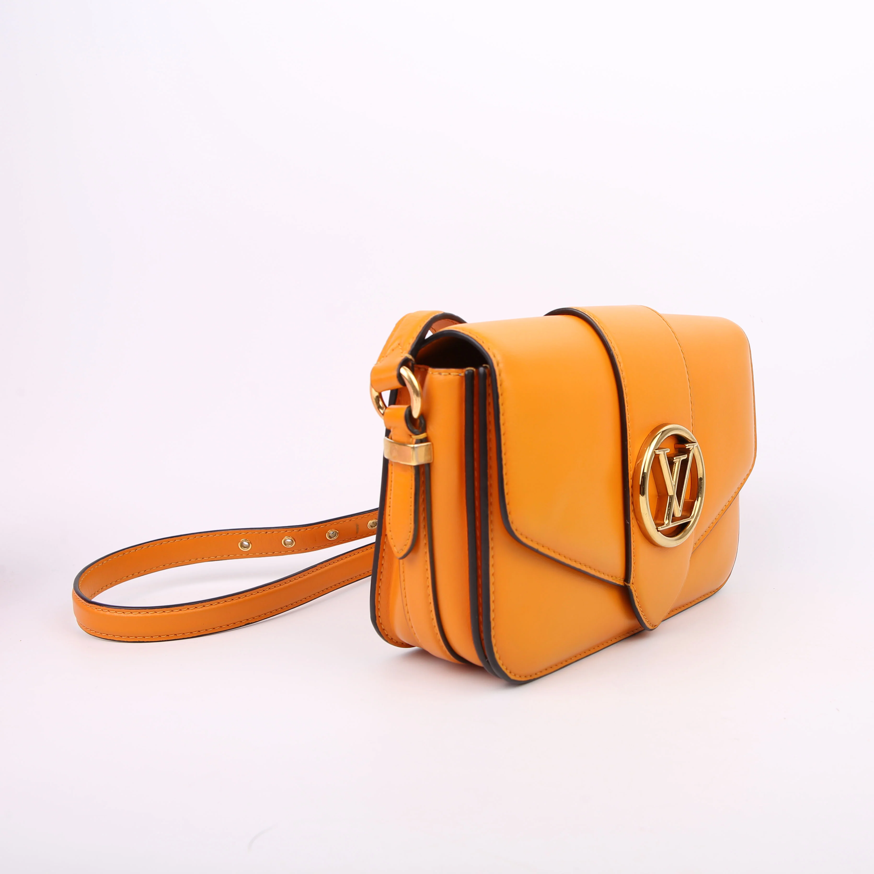 LV Pont 9 Smooth Calfskin Yellow/Orange - Image 2