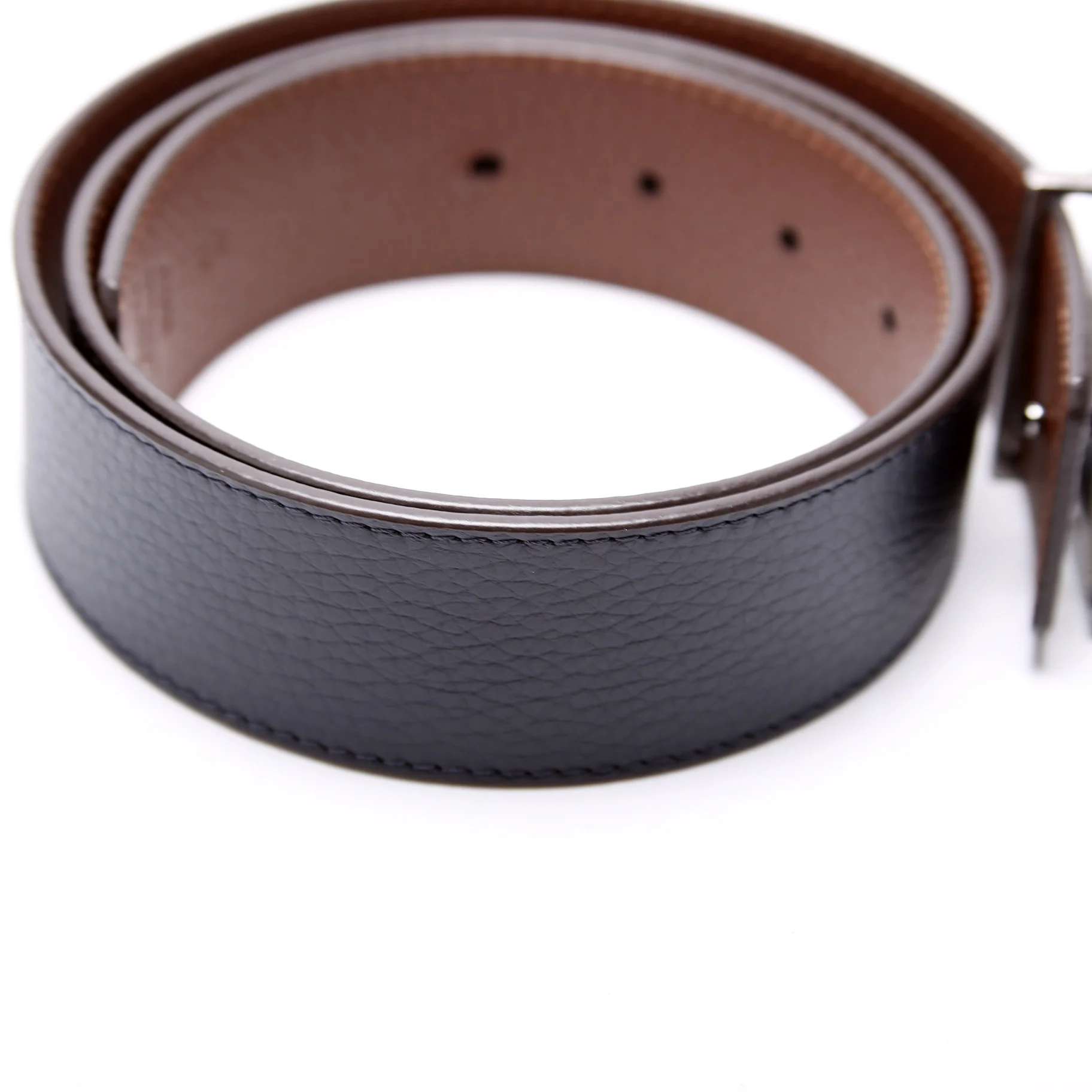 LV Tilt 40MM Belt Taurillon Leather Size 85/34 - Image 3
