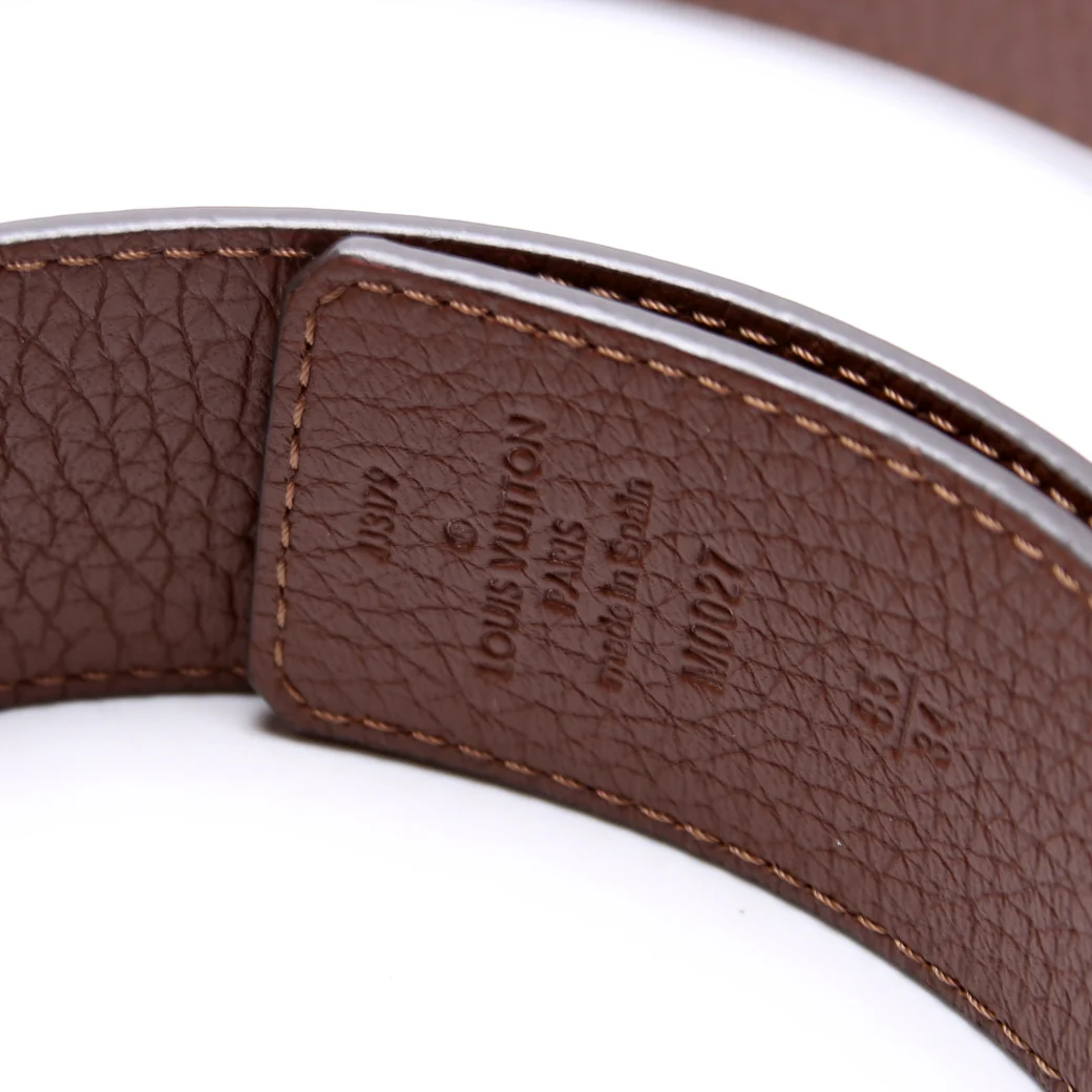 LV Tilt 40MM Belt Taurillon Leather Size 85/34 - Image 5