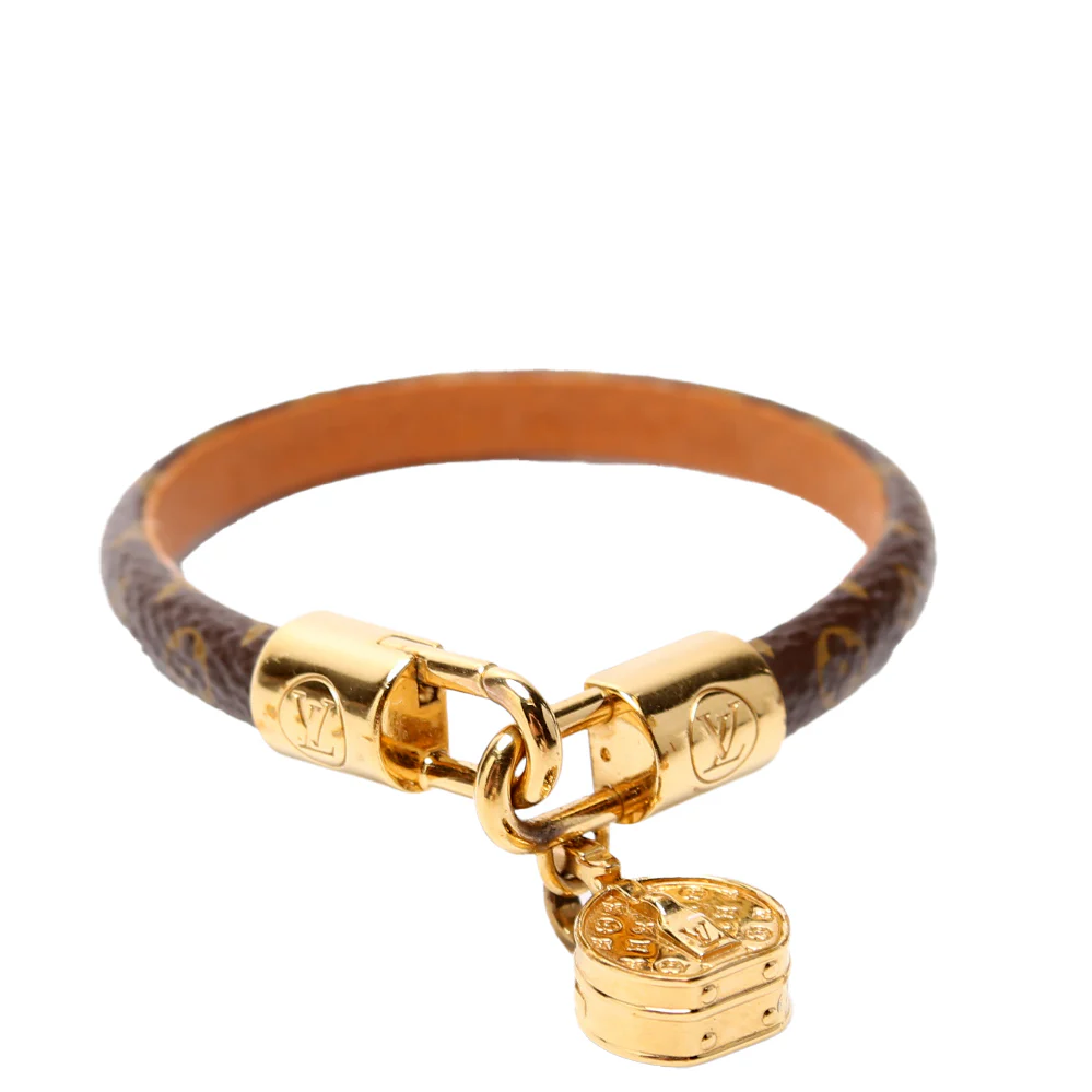 LV Tribute Monogram Bracelet Size 17