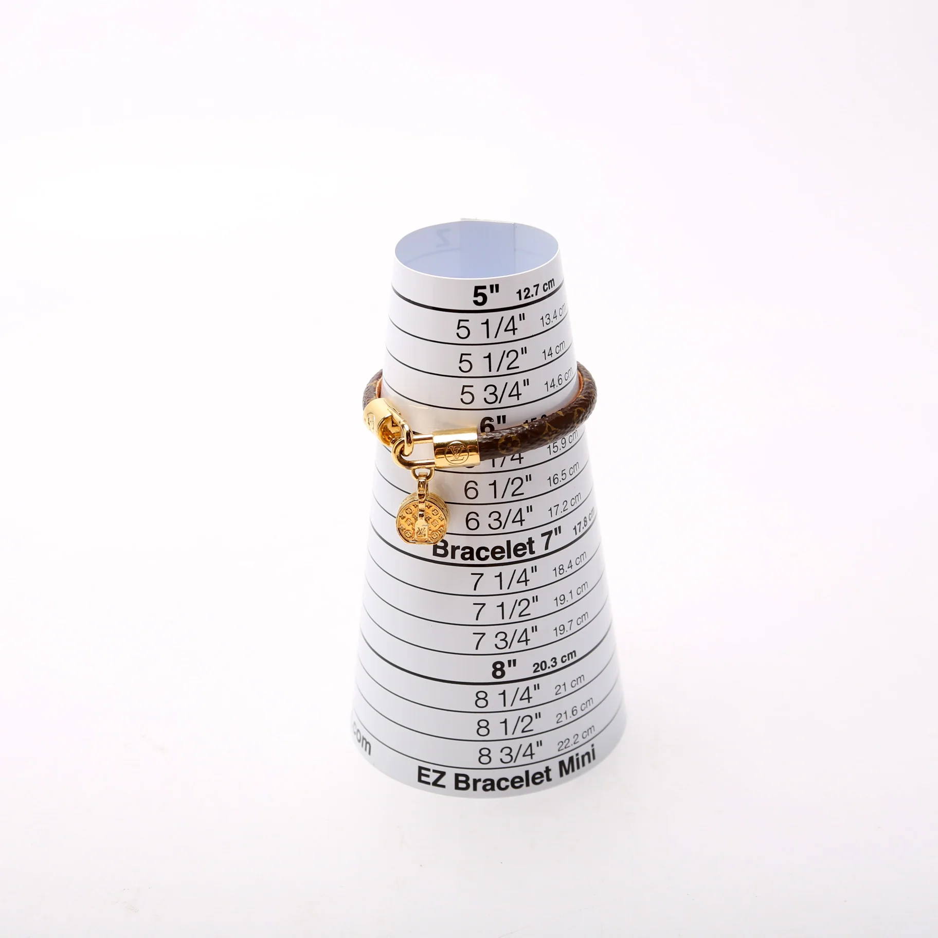 LV Tribute Monogram Bracelet Size 17 - Image 5