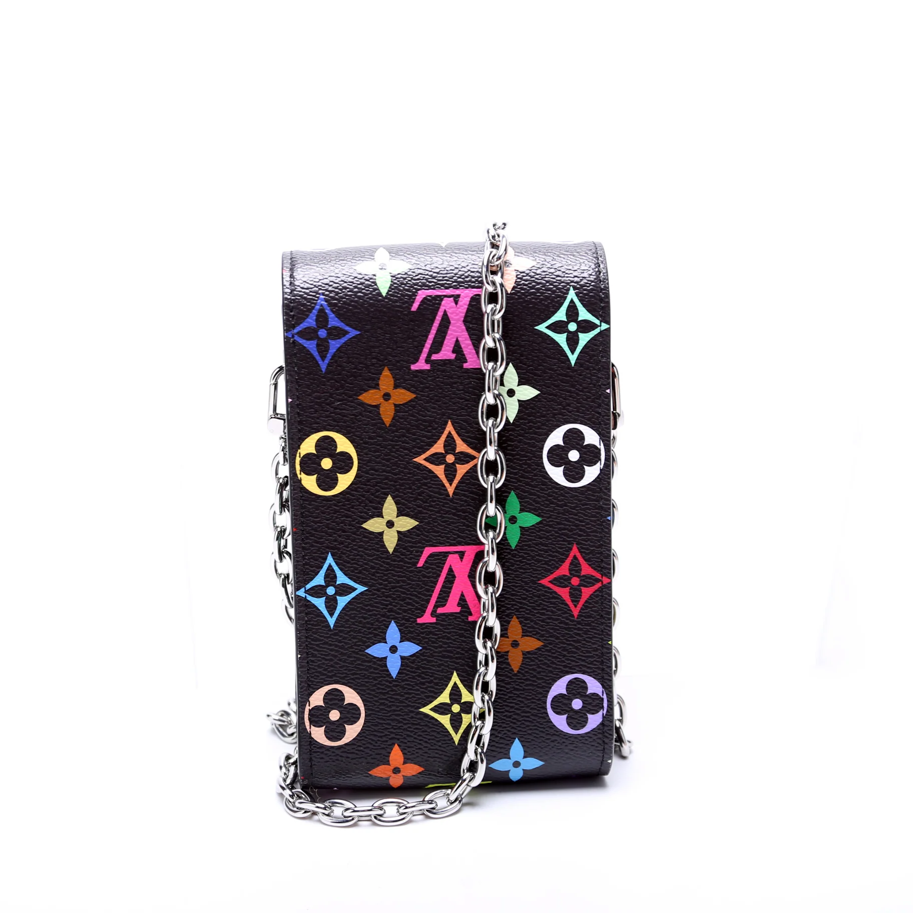 LV X TM Phone Pouch Metis Multicolor Black - Image 3