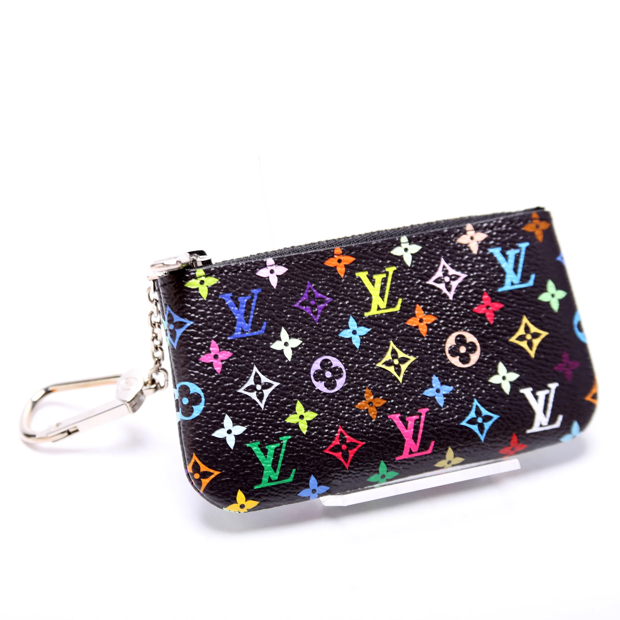 LV X TM Pochette Cles Multicolor Black - Image 2