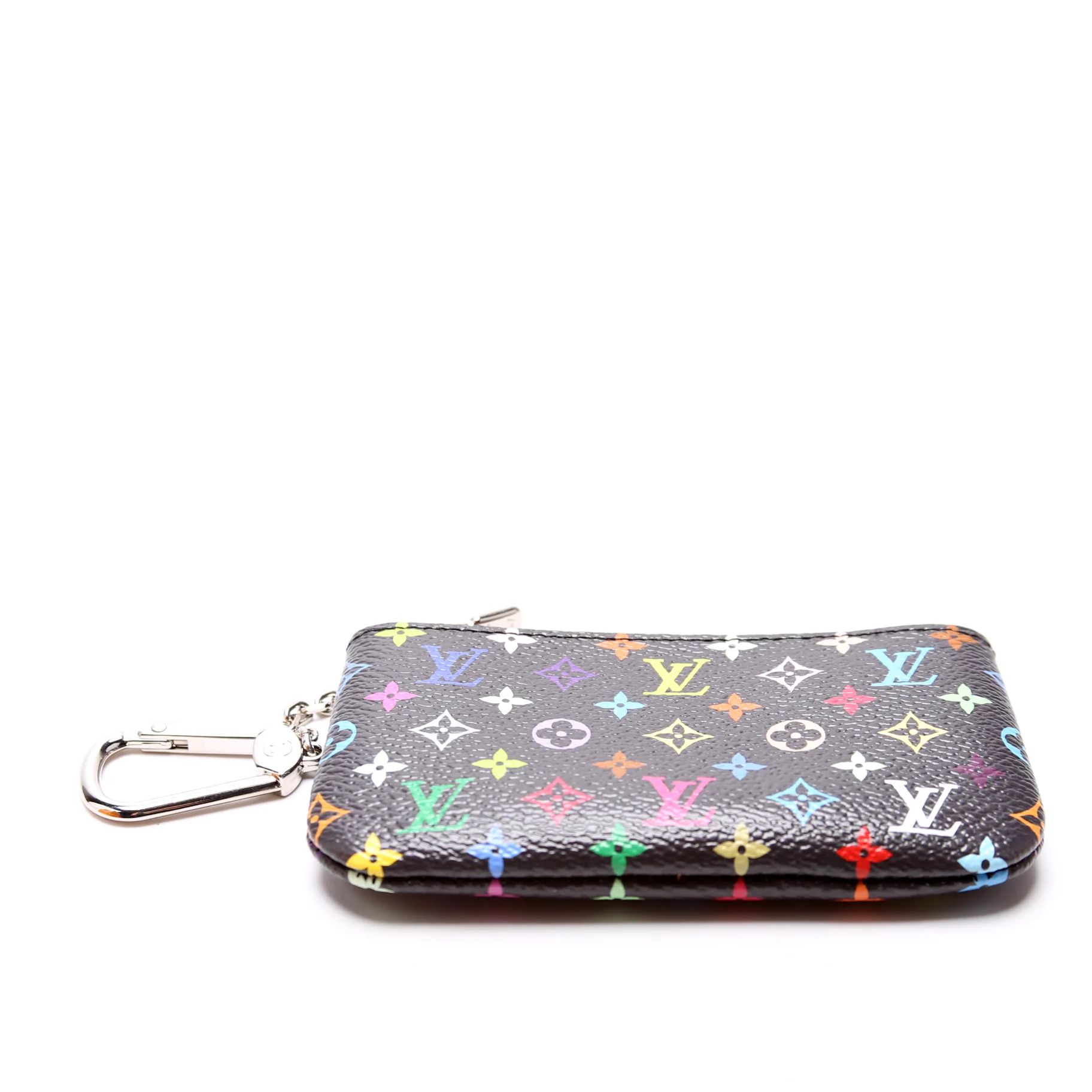 LV X TM Pochette Cles Multicolor Black - Image 4