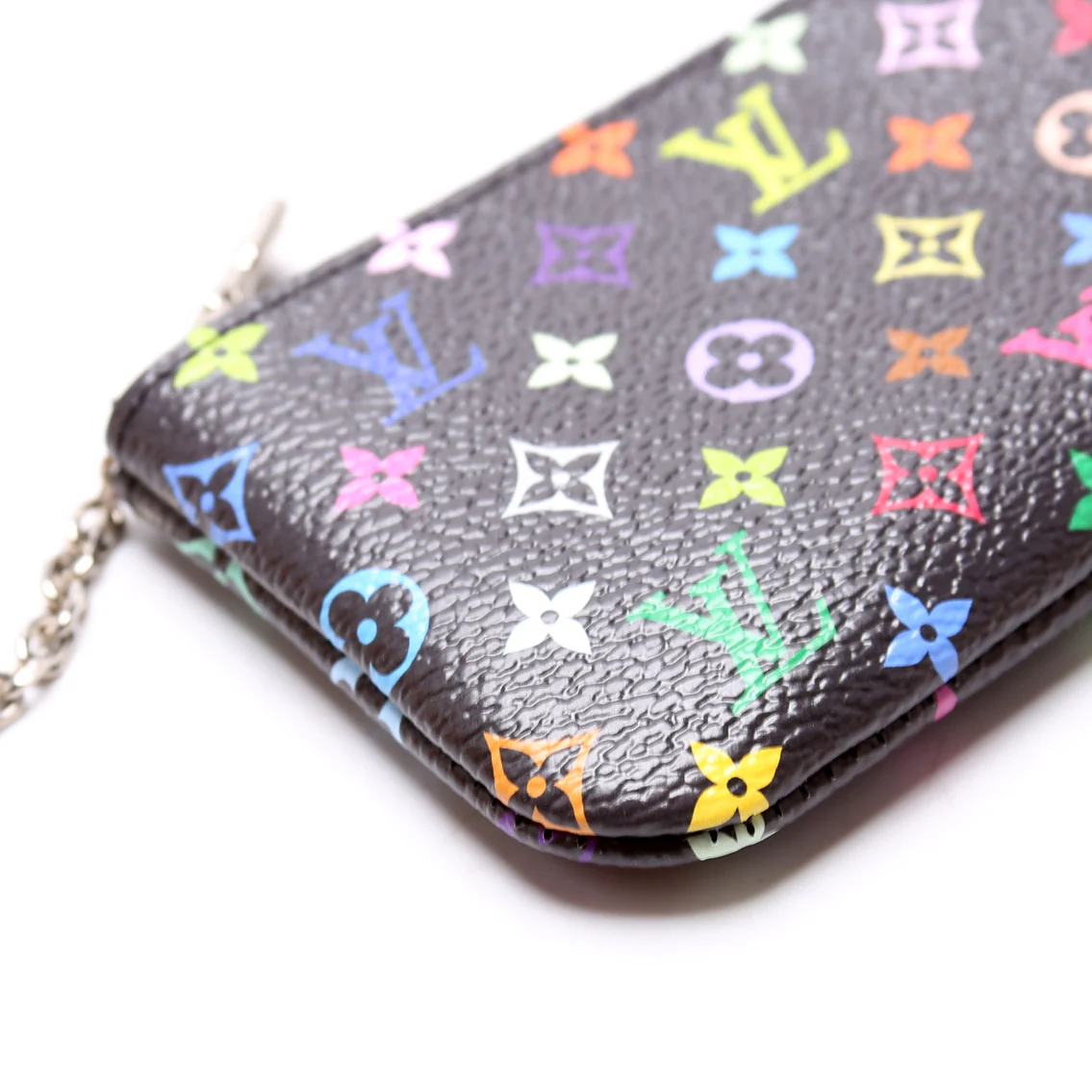 LV X TM Pochette Cles Multicolor Black - Image 5