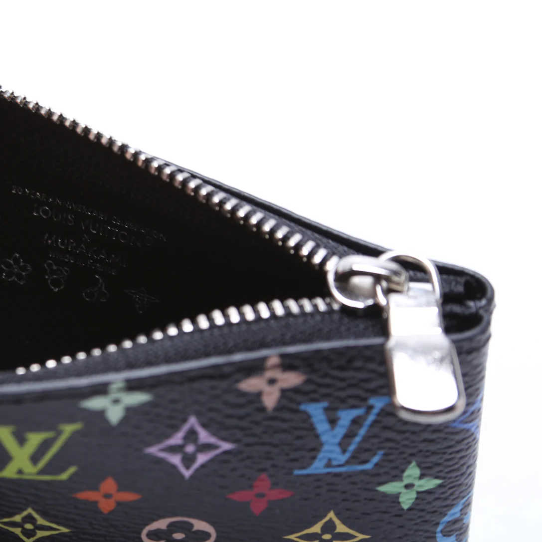 LV X TM Pochette Cles Multicolor Black - Image 7