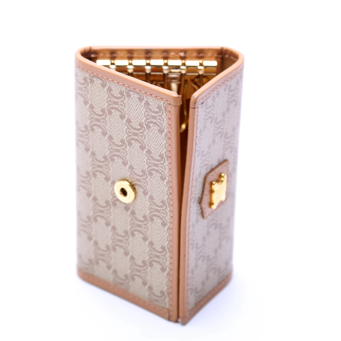 Macadam Canvas 6 Key Holder Tan - Image 6