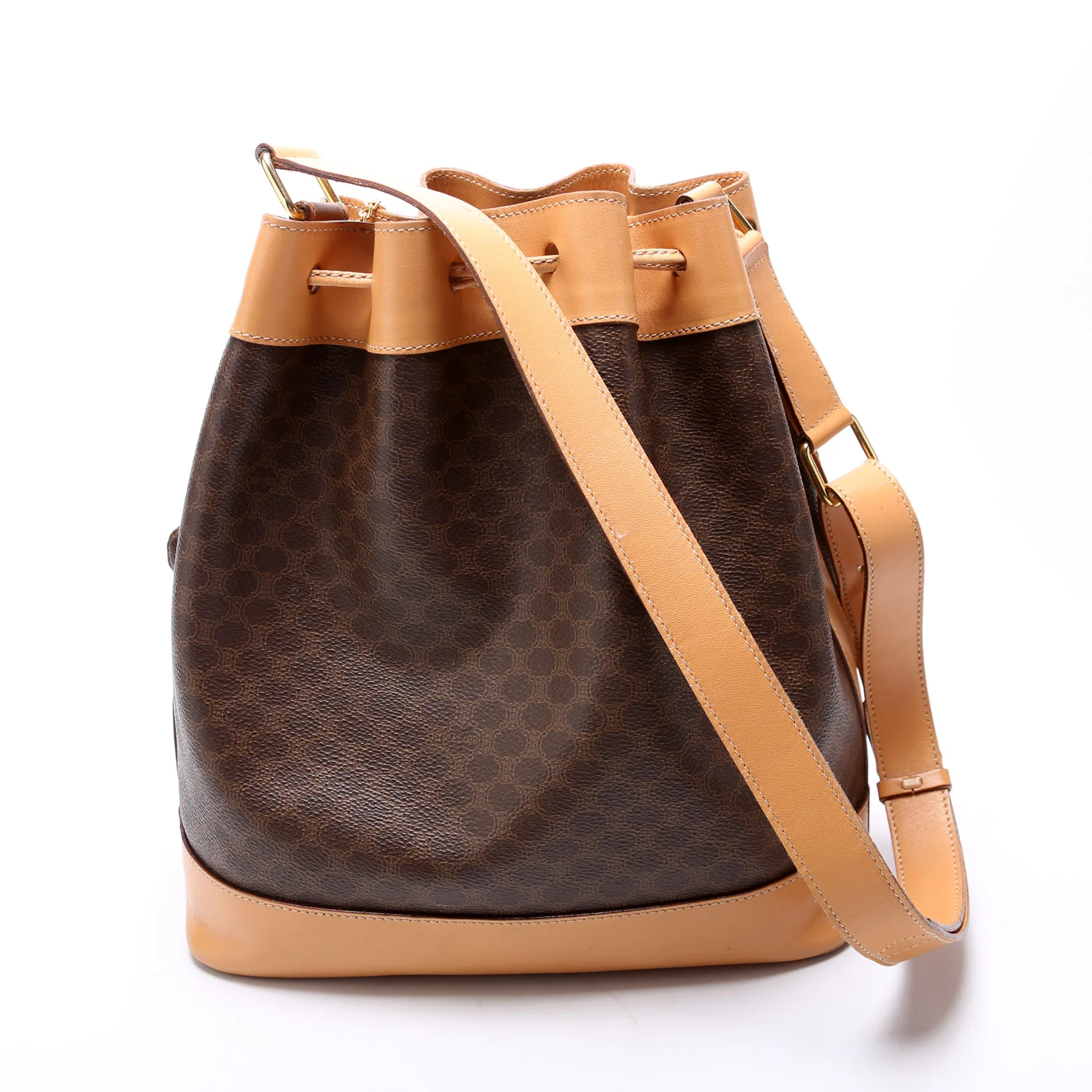 Macadam Canvas Bucket Bag Vintage - Image 3