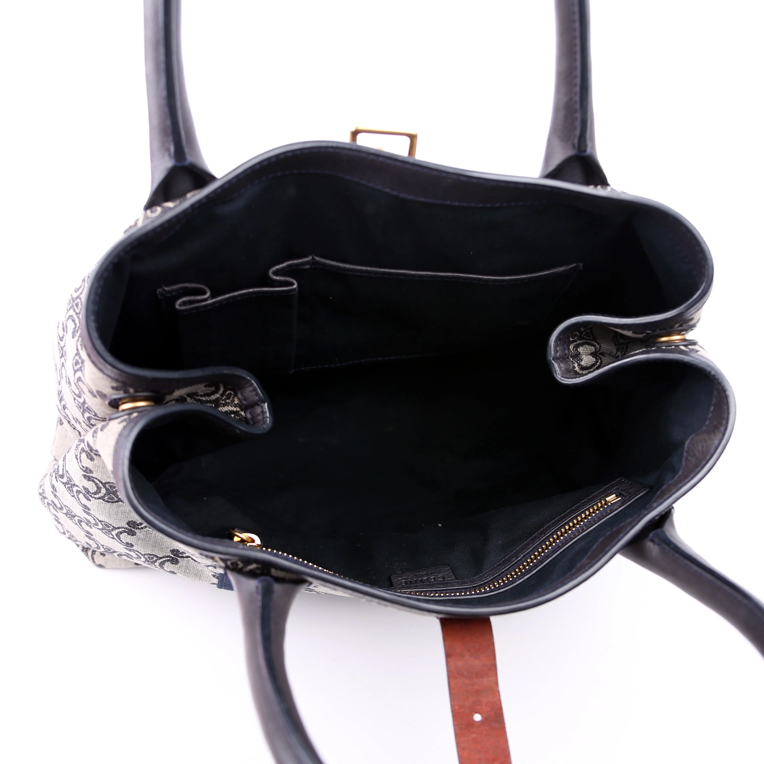 Macadam Canvas Tote Vintage Navy - Image 14