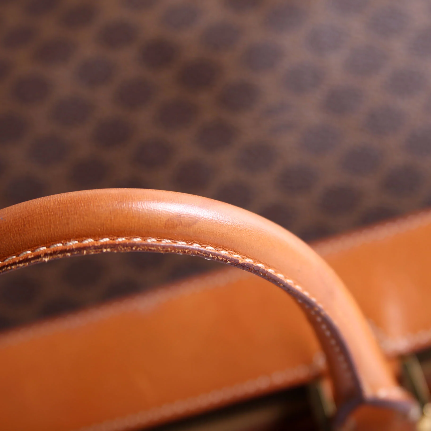 Macadam Canvas Weekender Bag Vintage - Image 13