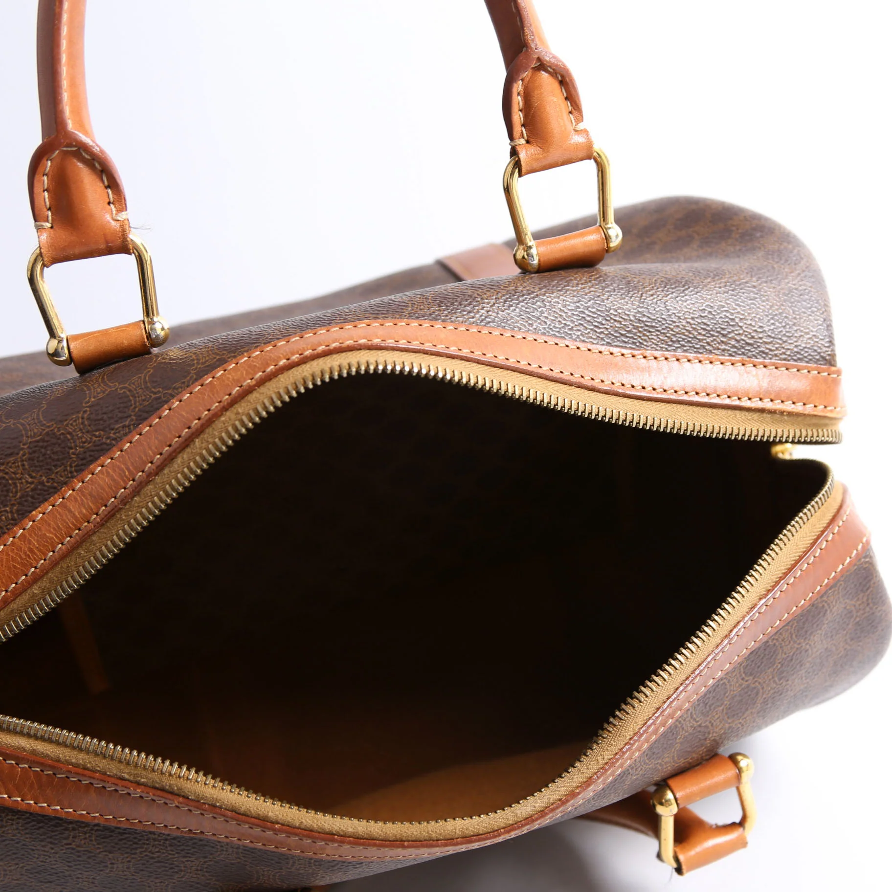 Macadam Small Boston Bag Vintage Brown - Image 6