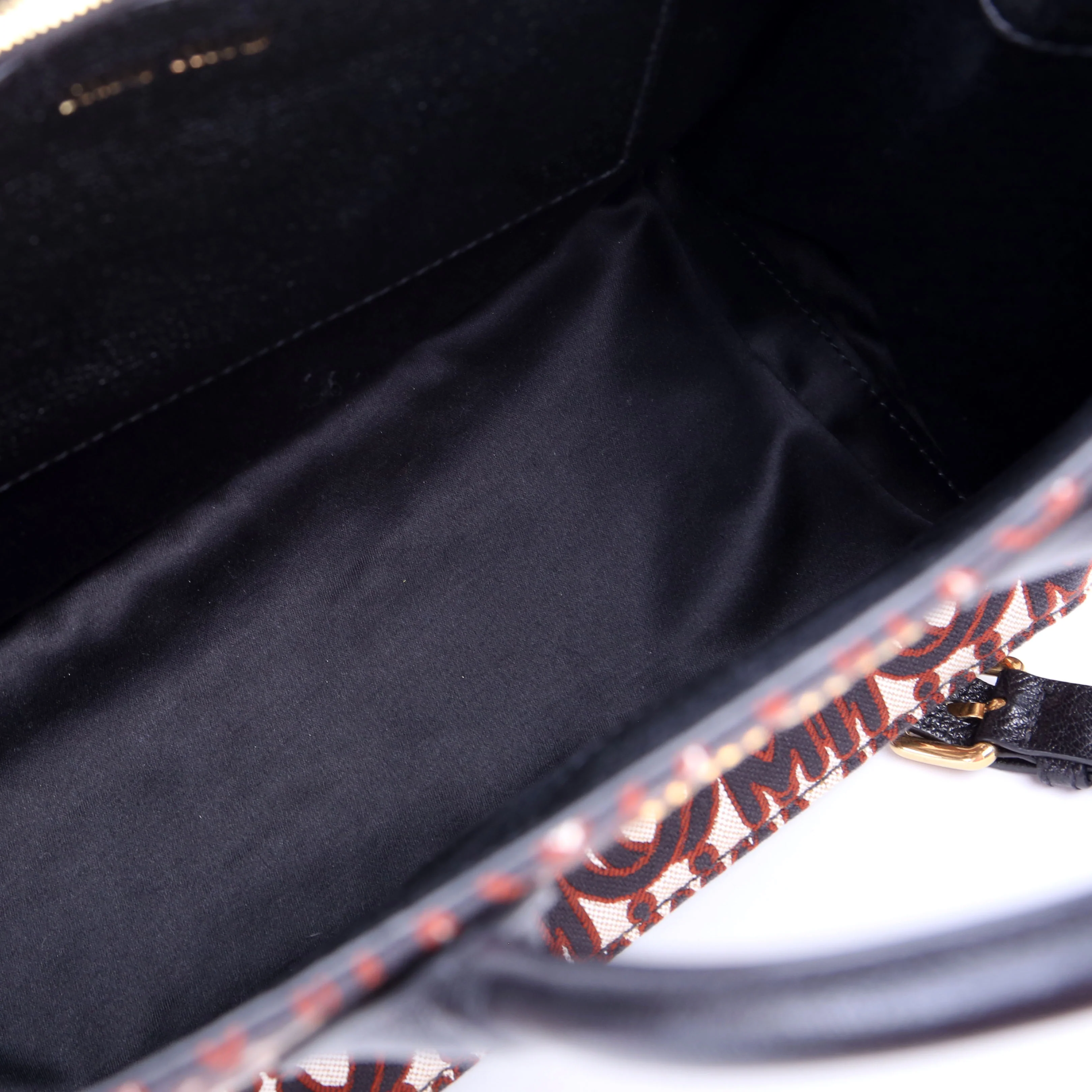 Madras Logo Tote Black/Red - Image 11