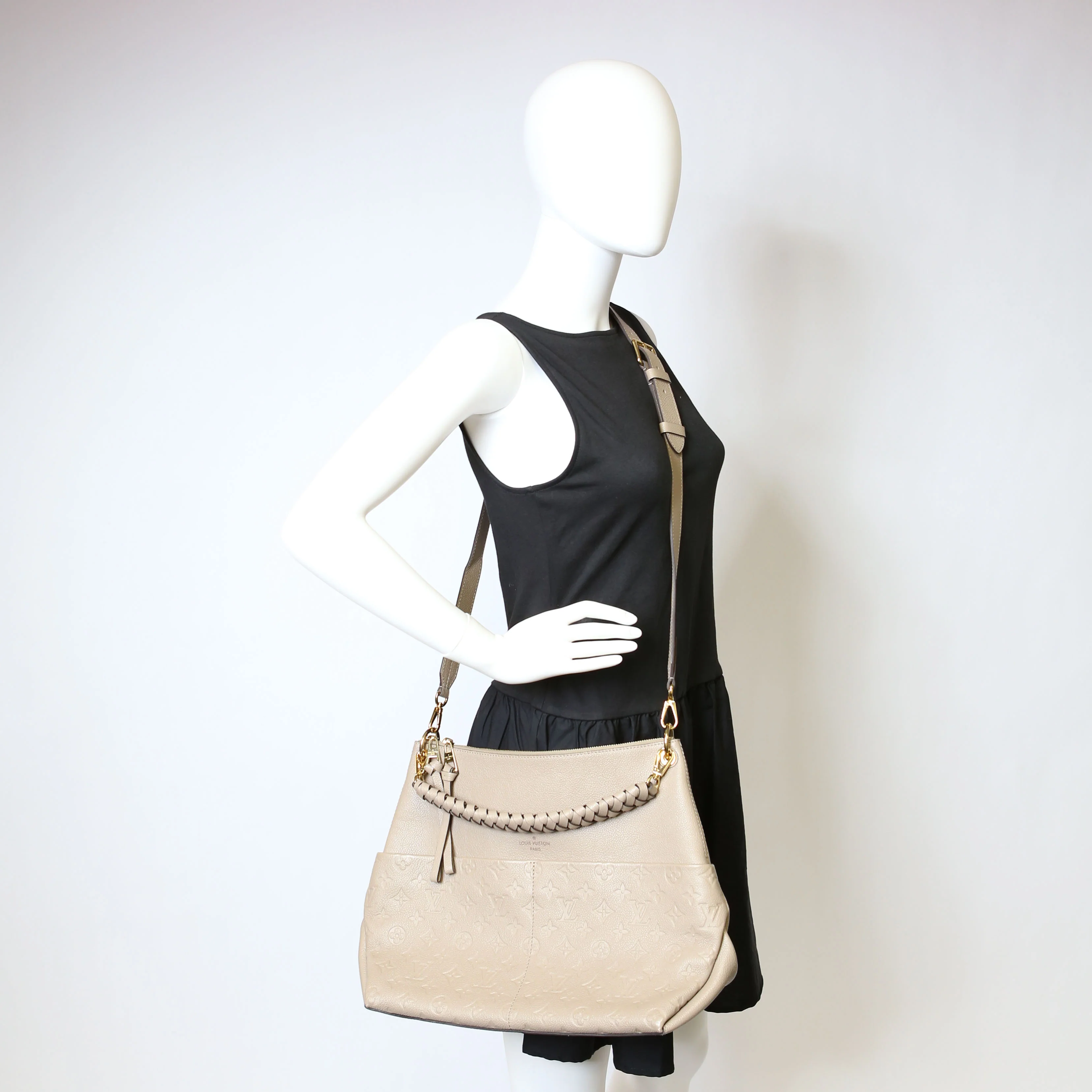 Maida Hobo Empreinte Taupe - Image 14