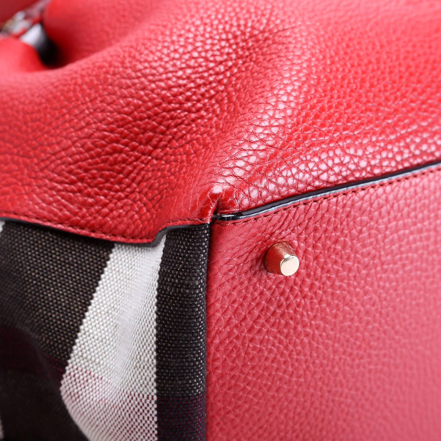 Maidstone Leather Medium Hobo Red - Image 6