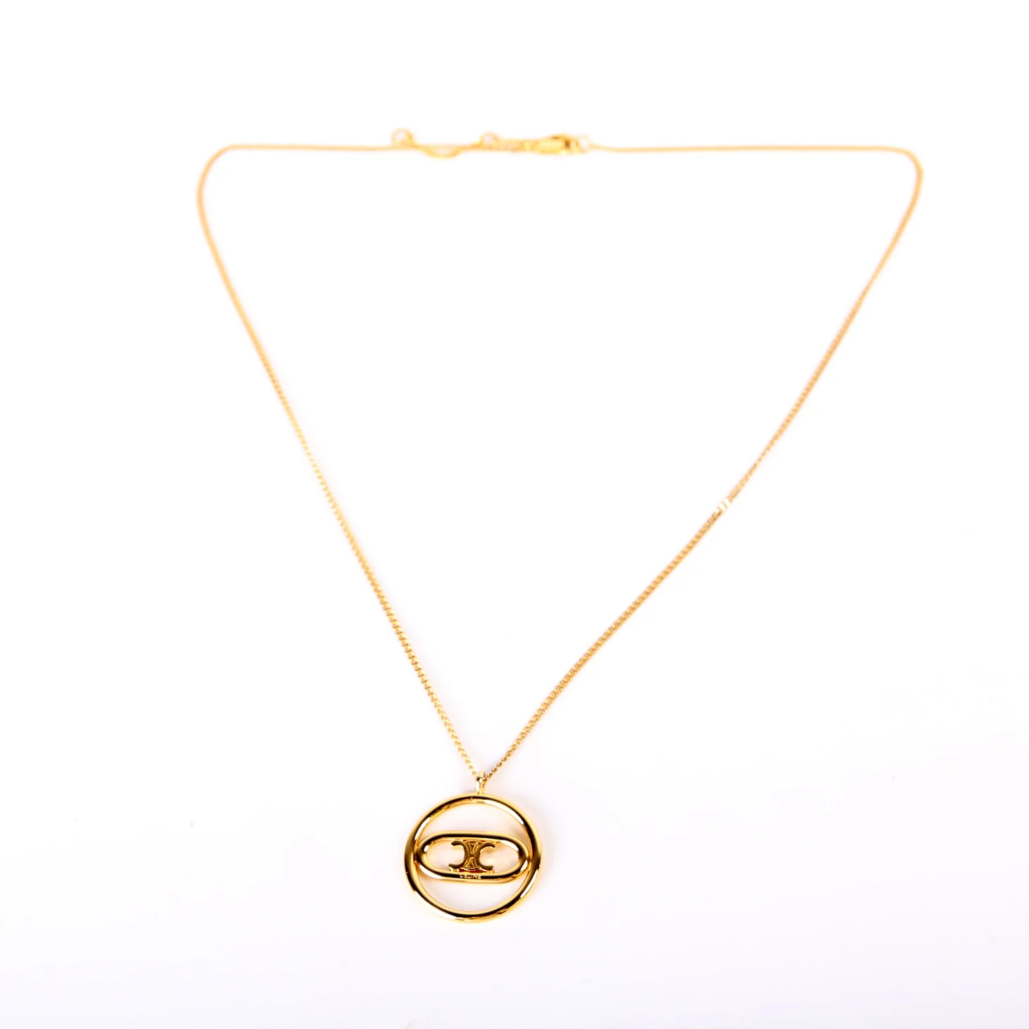 Maillon Triomphe Pendant Long Chain Necklace - Image 2