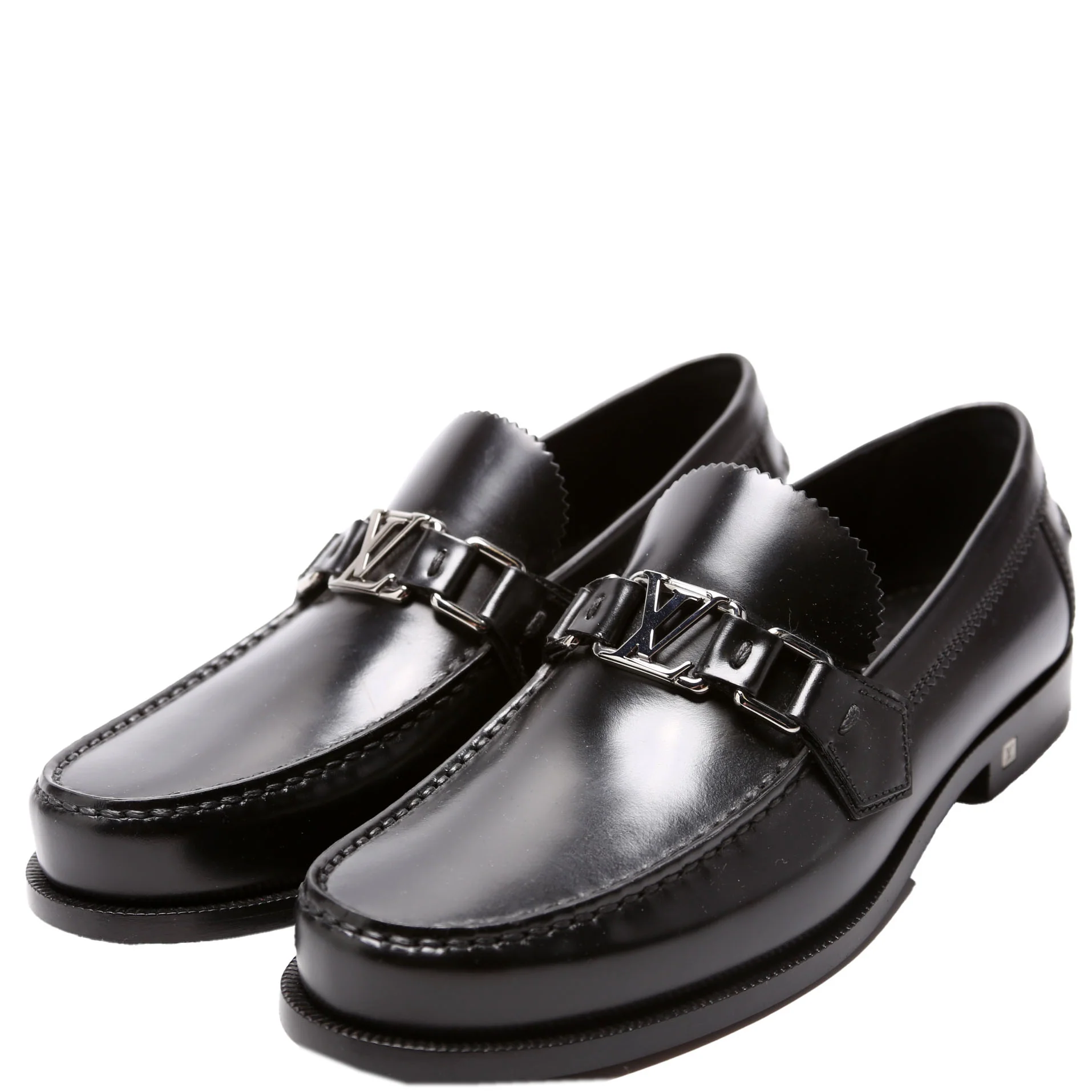 Major Loafers Brushed Leather Mens Size 4.5 (36.5)
