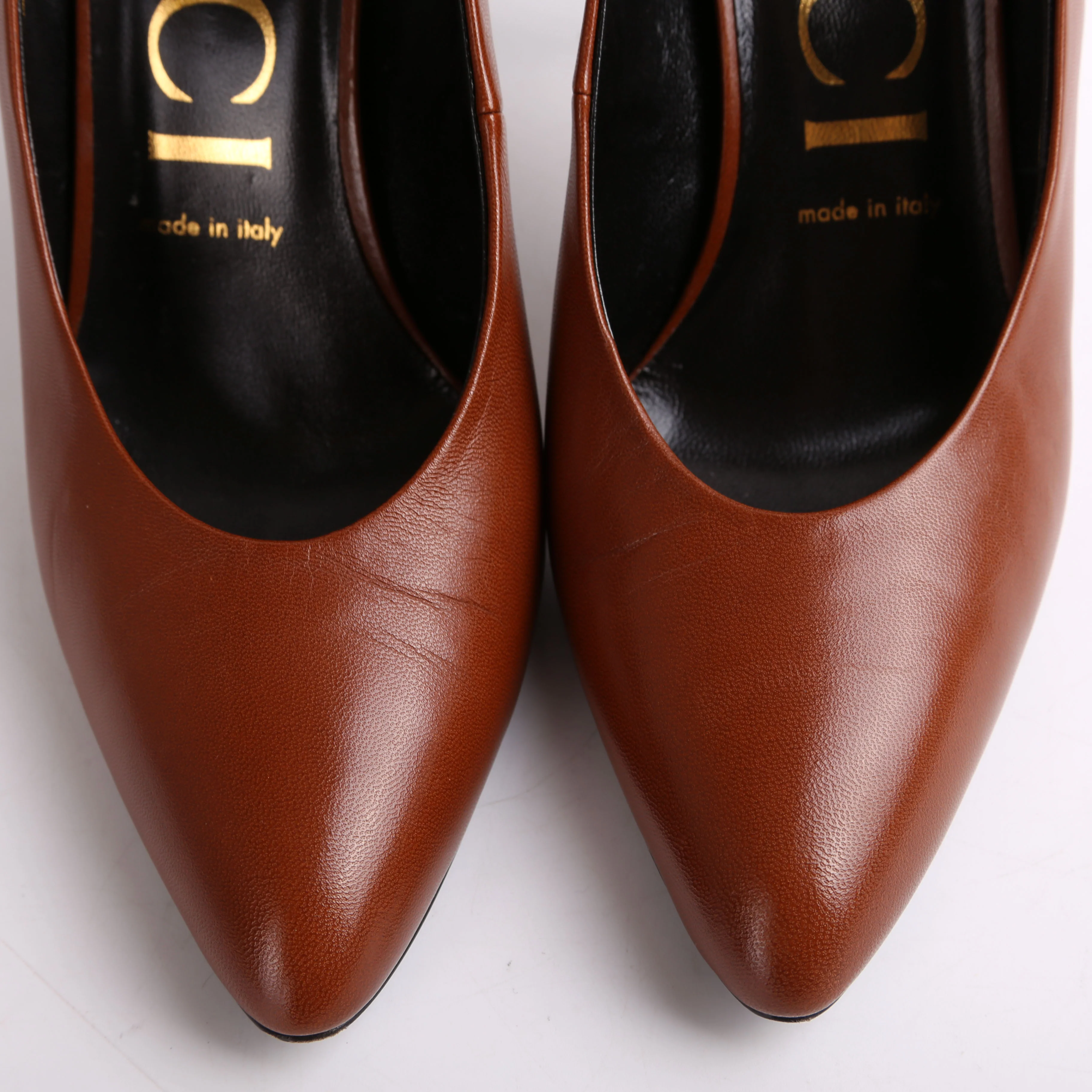 Malaga Kid Round Toe Pumps Size 38 - Image 9