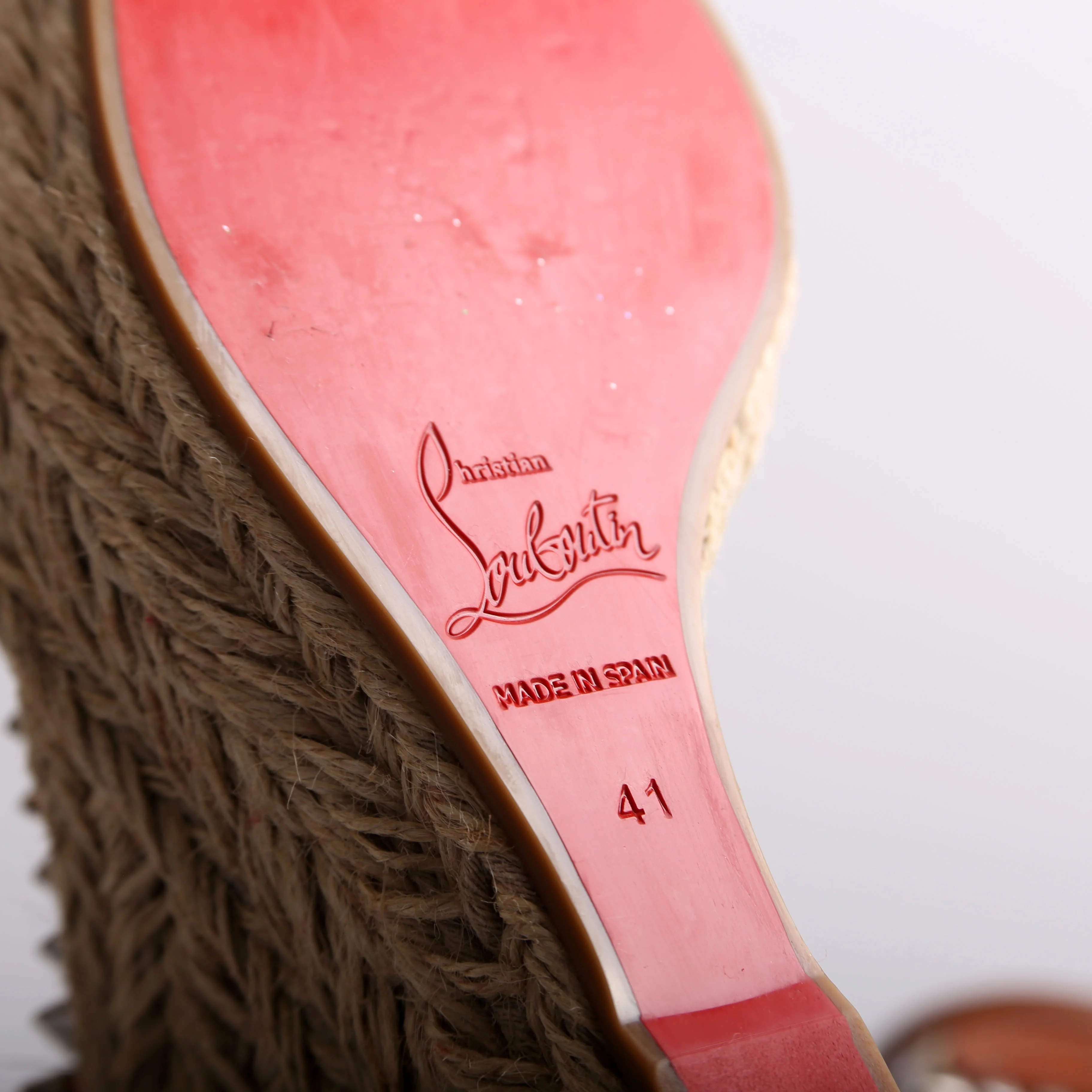 Malfadina 120 Espadrille Wedges Size 41 - Image 8