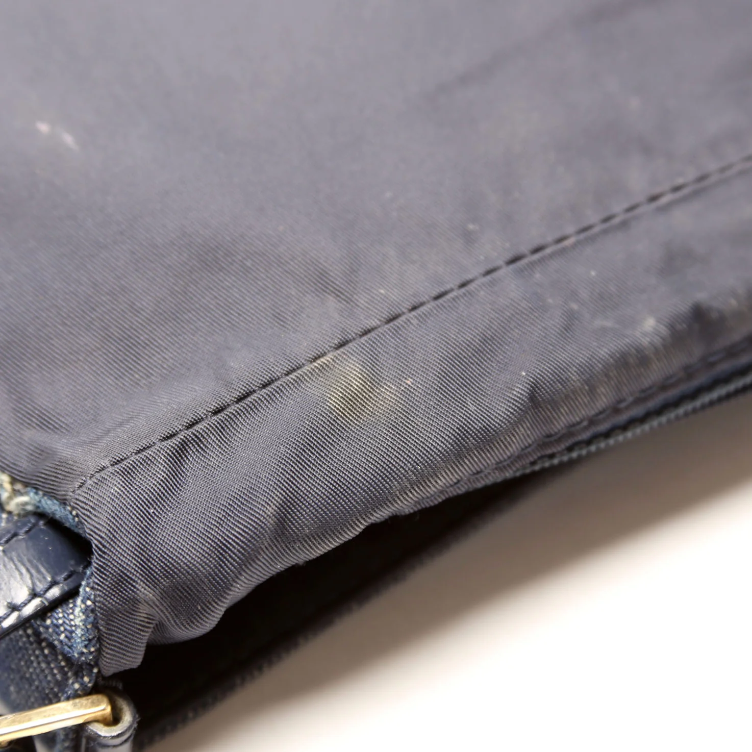 Malice Denim Shoulder Bag Blue - Image 9