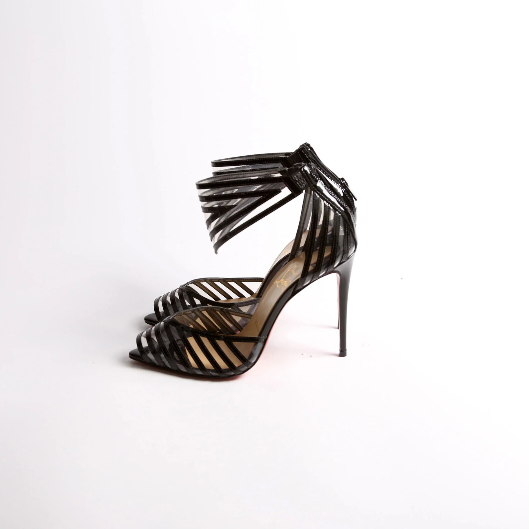 Maratena PVC 100MM Ankle Pumps Size 36 - Image 3